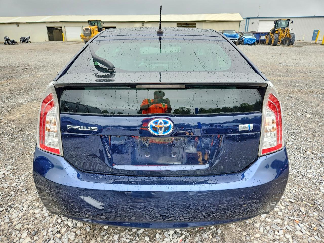 2015 Toyota Prius Four Blue vin: JTDKN3DU5F1887266