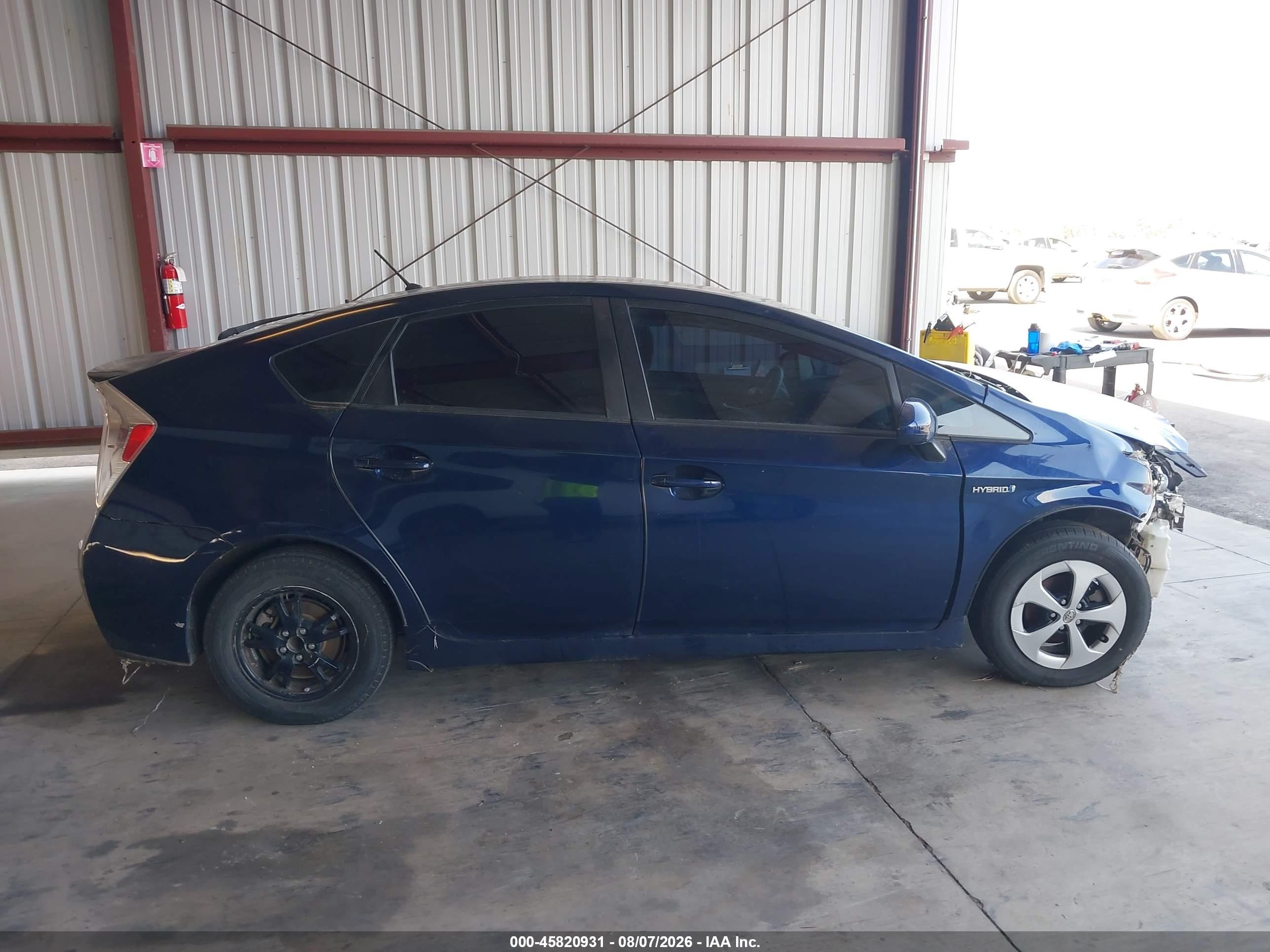 2015 Toyota Prius Two Dark Blue vin: JTDKN3DU5F1891737