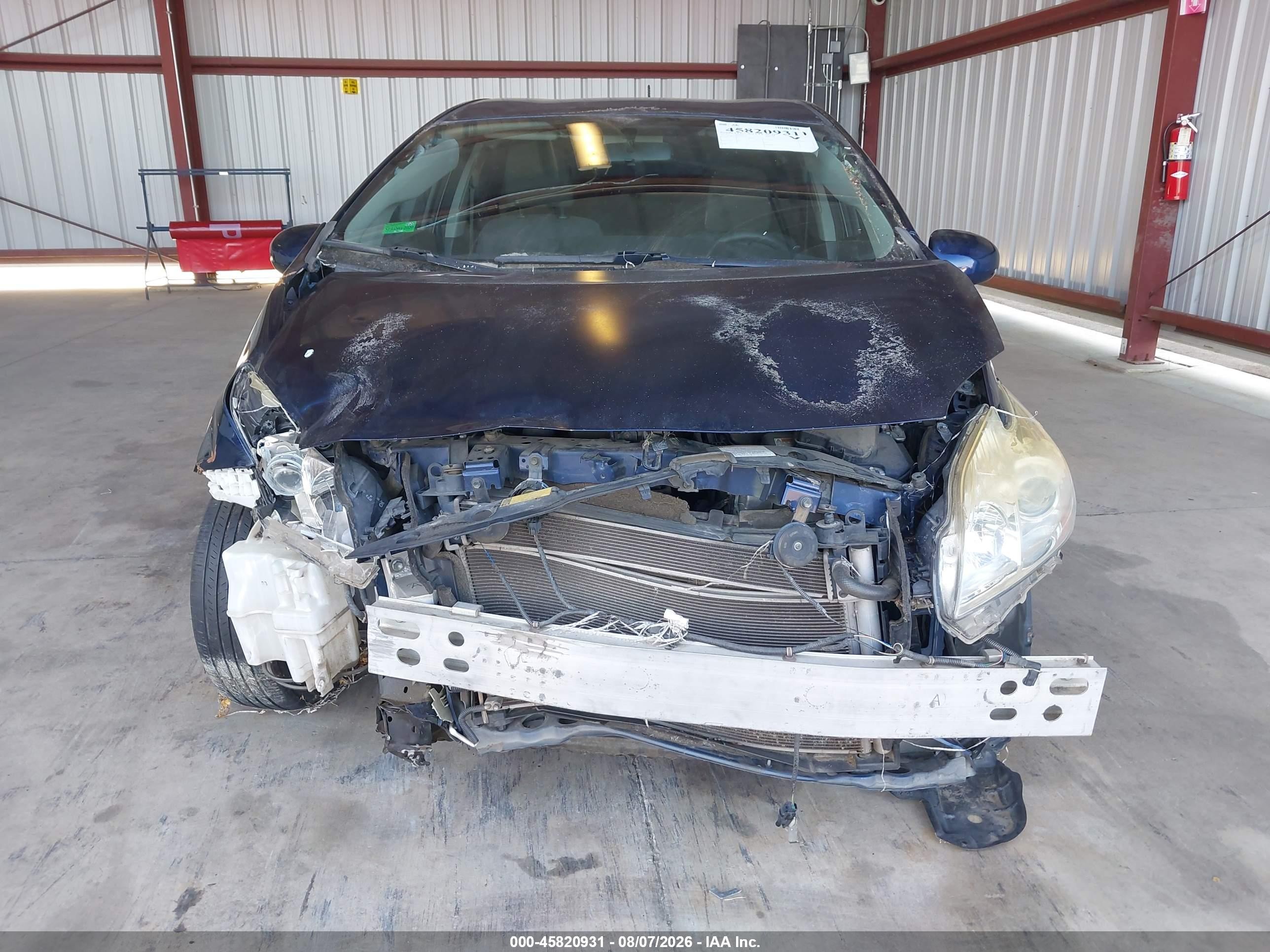 2015 Toyota Prius Two Dark Blue vin: JTDKN3DU5F1891737