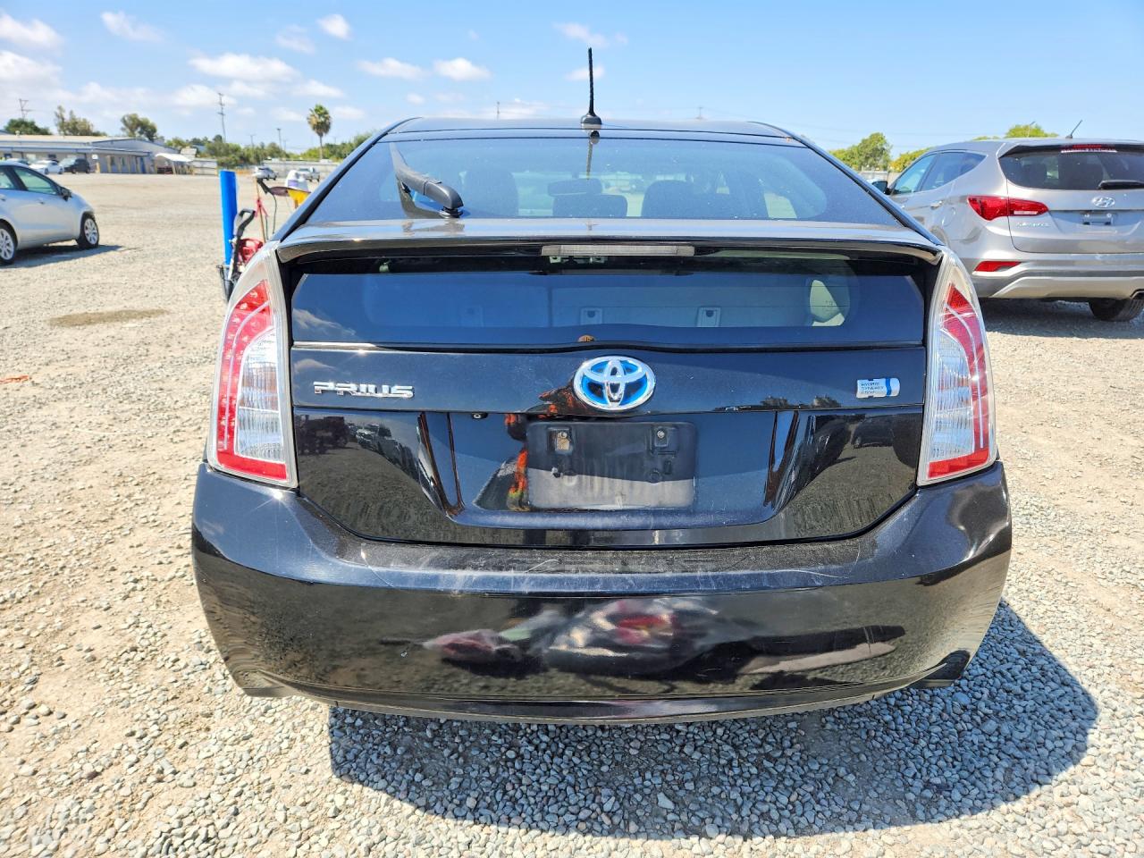 2015 Toyota Prius Four Black vin: JTDKN3DU5F1898316