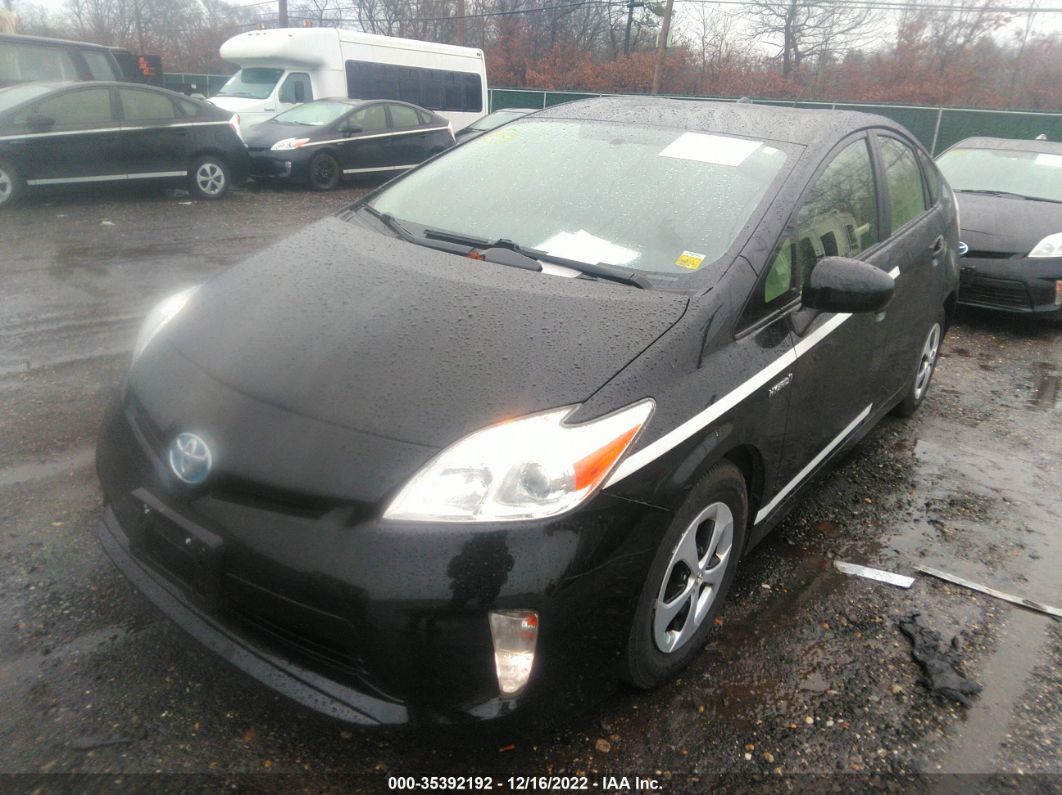 2015 Toyota Prius Four Black vin: JTDKN3DU5F1910061