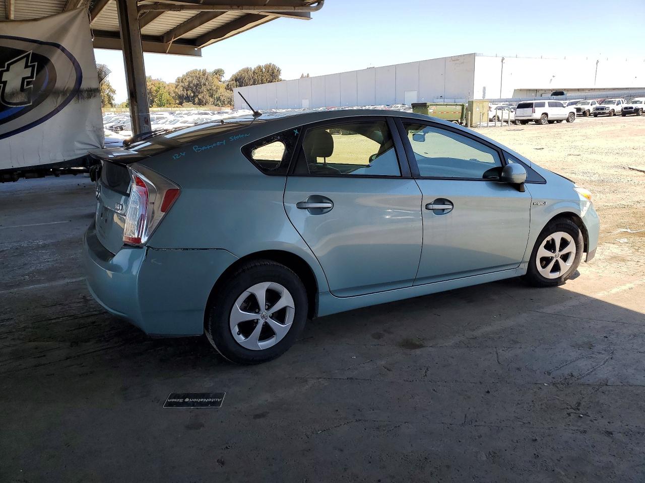 2015 Toyota Prius Two Turquoise vin: JTDKN3DU5F1911565