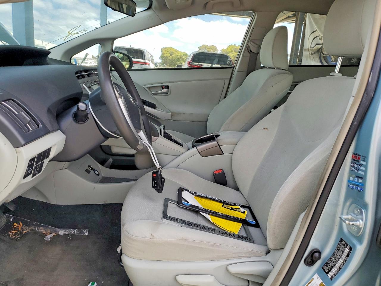 2015 Toyota Prius Two Turquoise vin: JTDKN3DU5F1911565