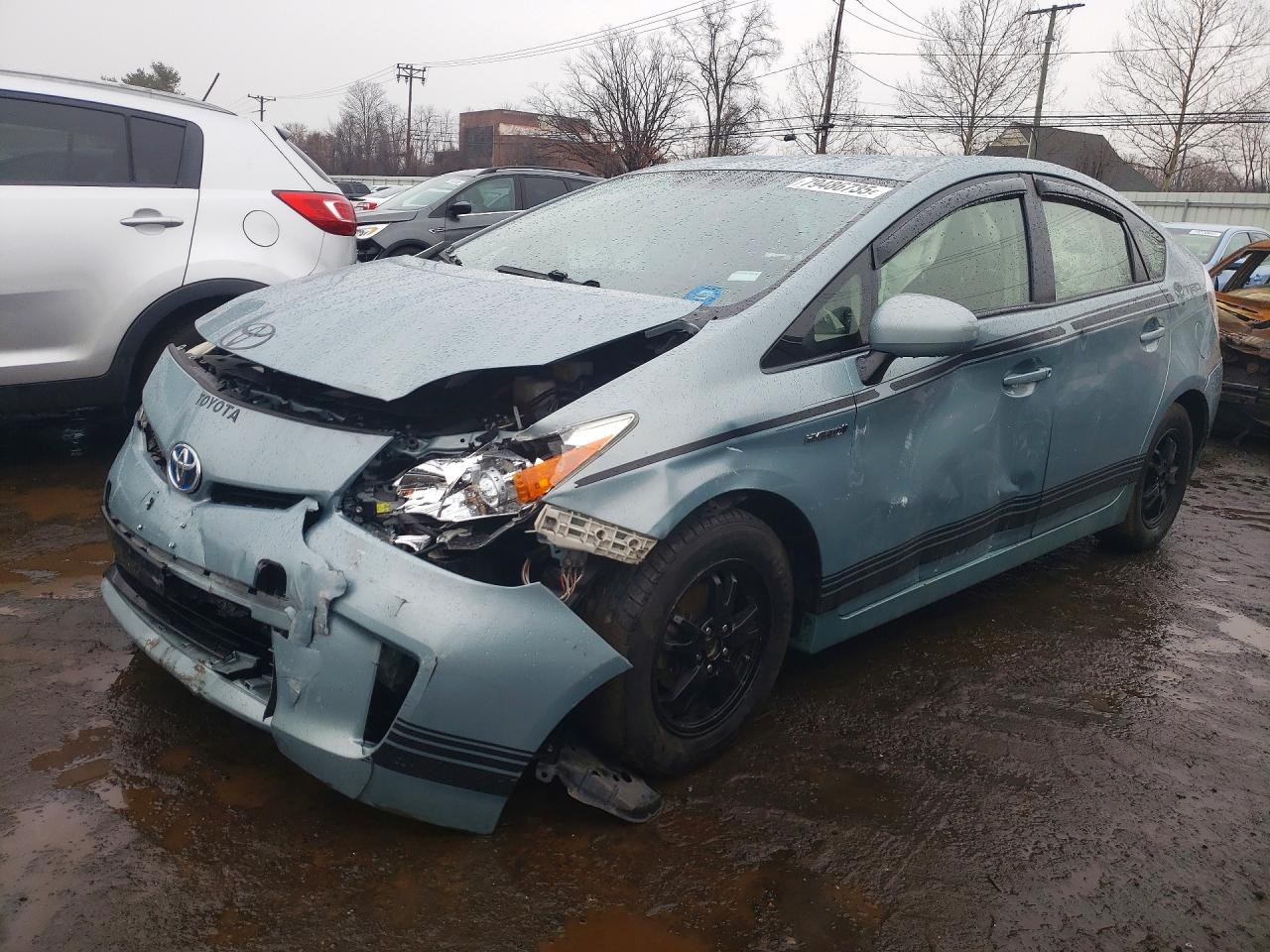 2015 Toyota Prius Two Teal vin: JTDKN3DU5F1916300
