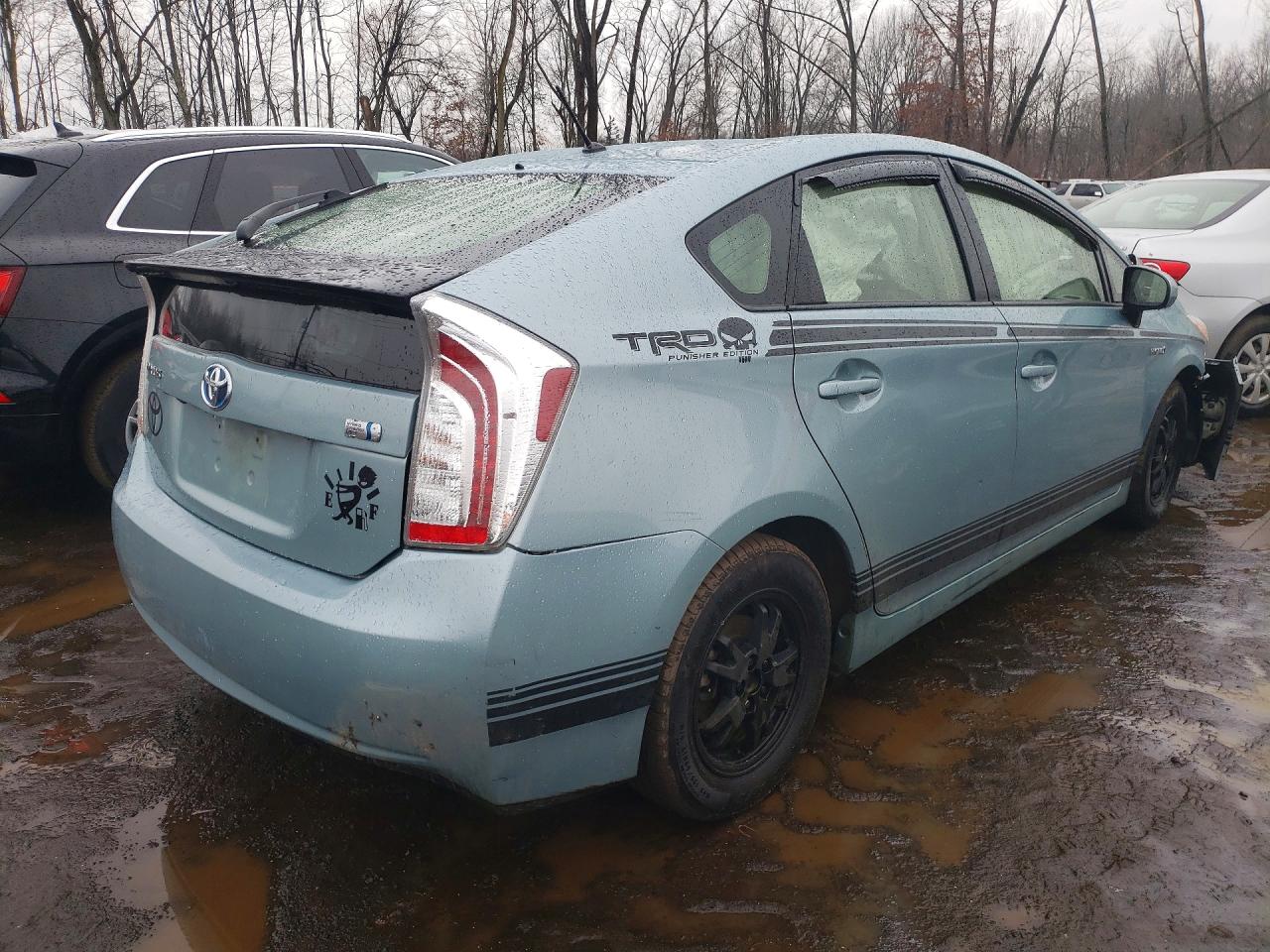 2015 Toyota Prius Two Teal vin: JTDKN3DU5F1916300