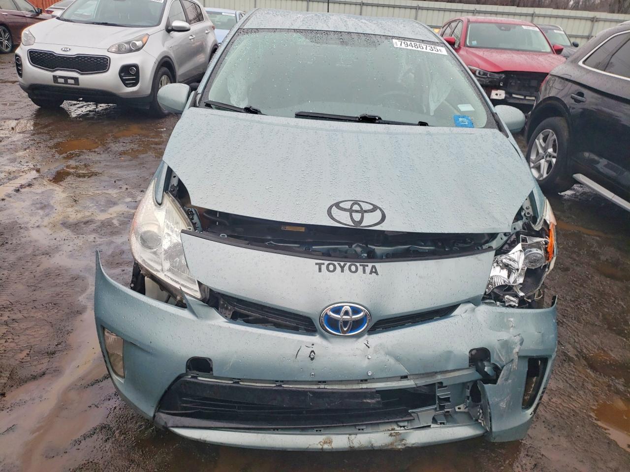 2015 Toyota Prius Two Teal vin: JTDKN3DU5F1916300