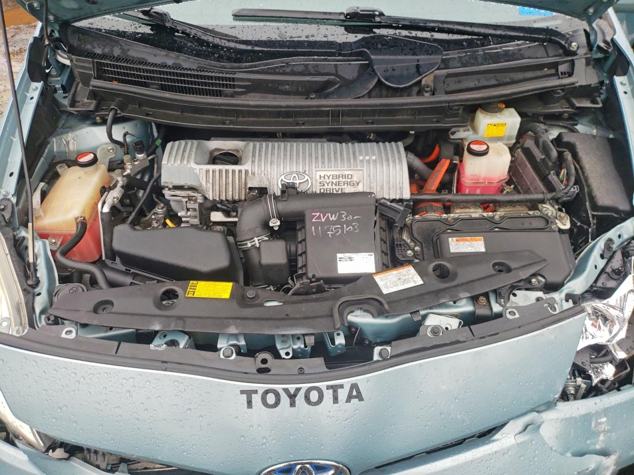 2015 Toyota Prius Two Teal vin: JTDKN3DU5F1916300
