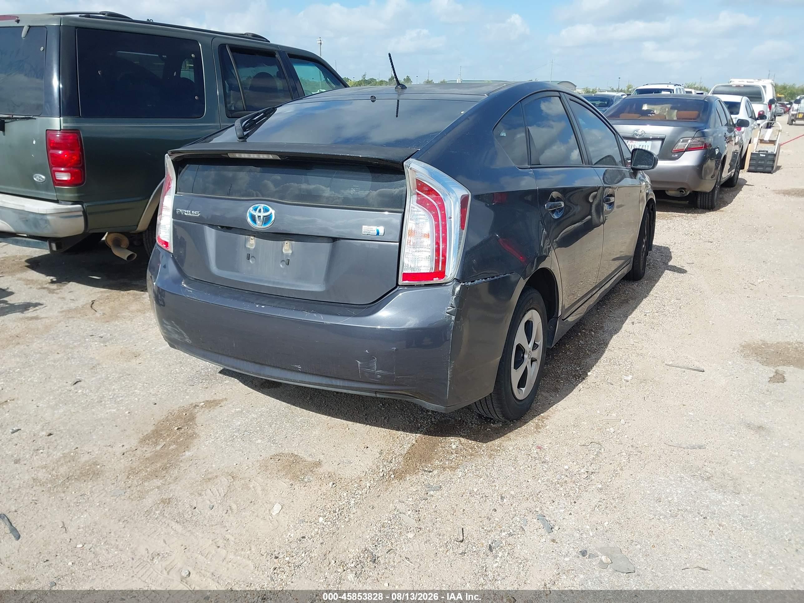 2015 Toyota Prius Two Gray vin: JTDKN3DU5F1918385