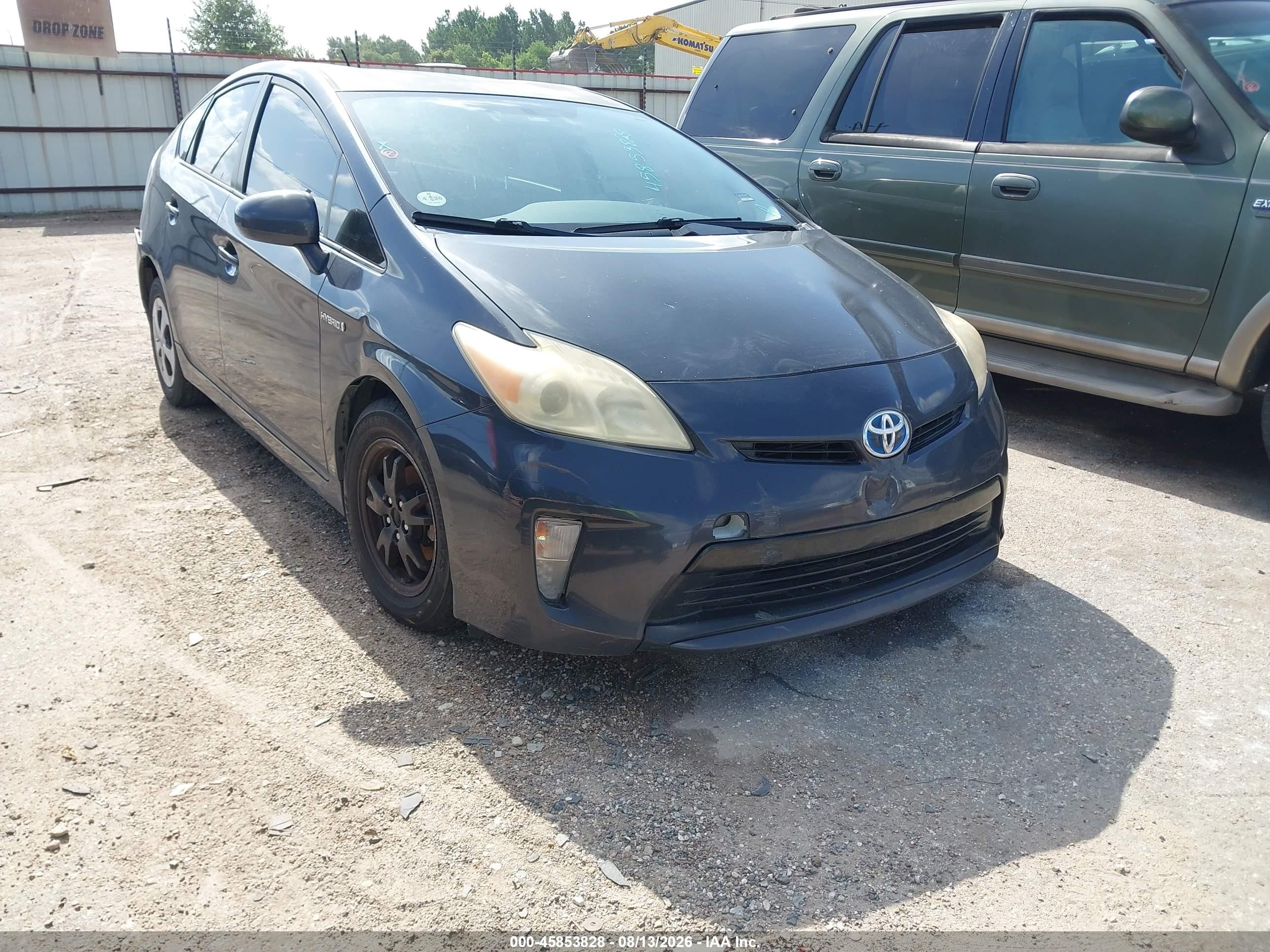 2015 Toyota Prius Two Gray vin: JTDKN3DU5F1918385