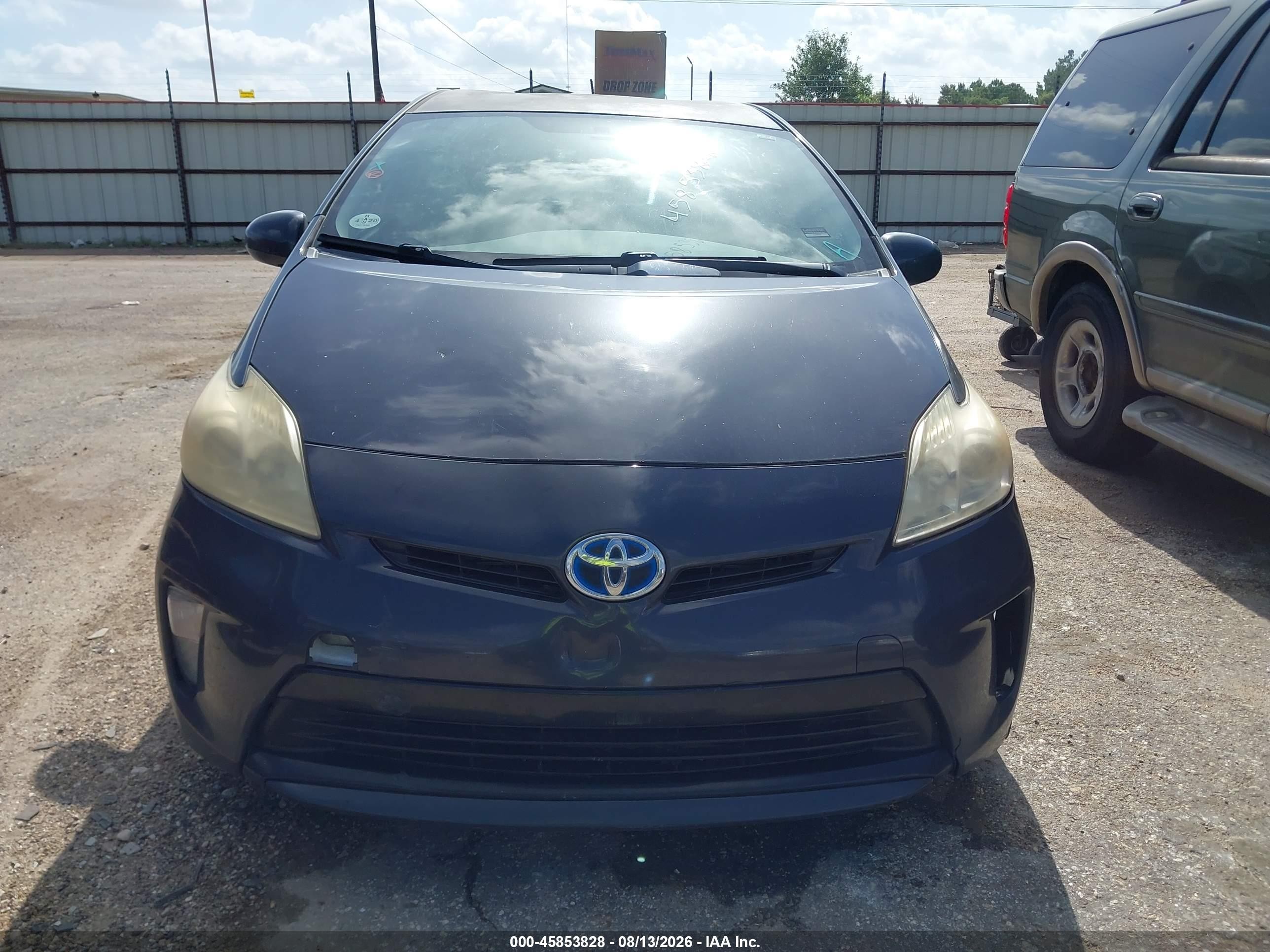 2015 Toyota Prius Two Gray vin: JTDKN3DU5F1918385