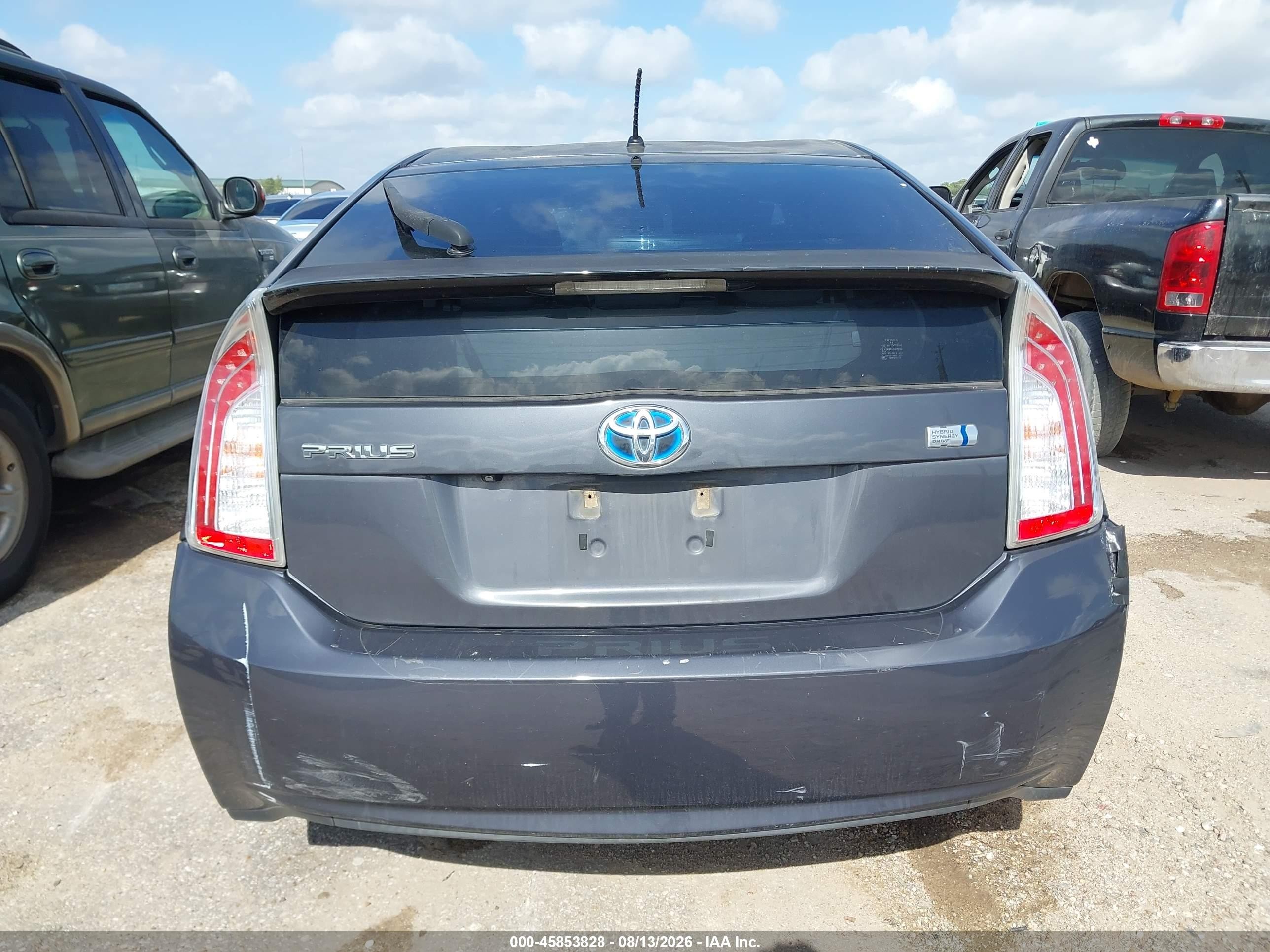 2015 Toyota Prius Two Gray vin: JTDKN3DU5F1918385