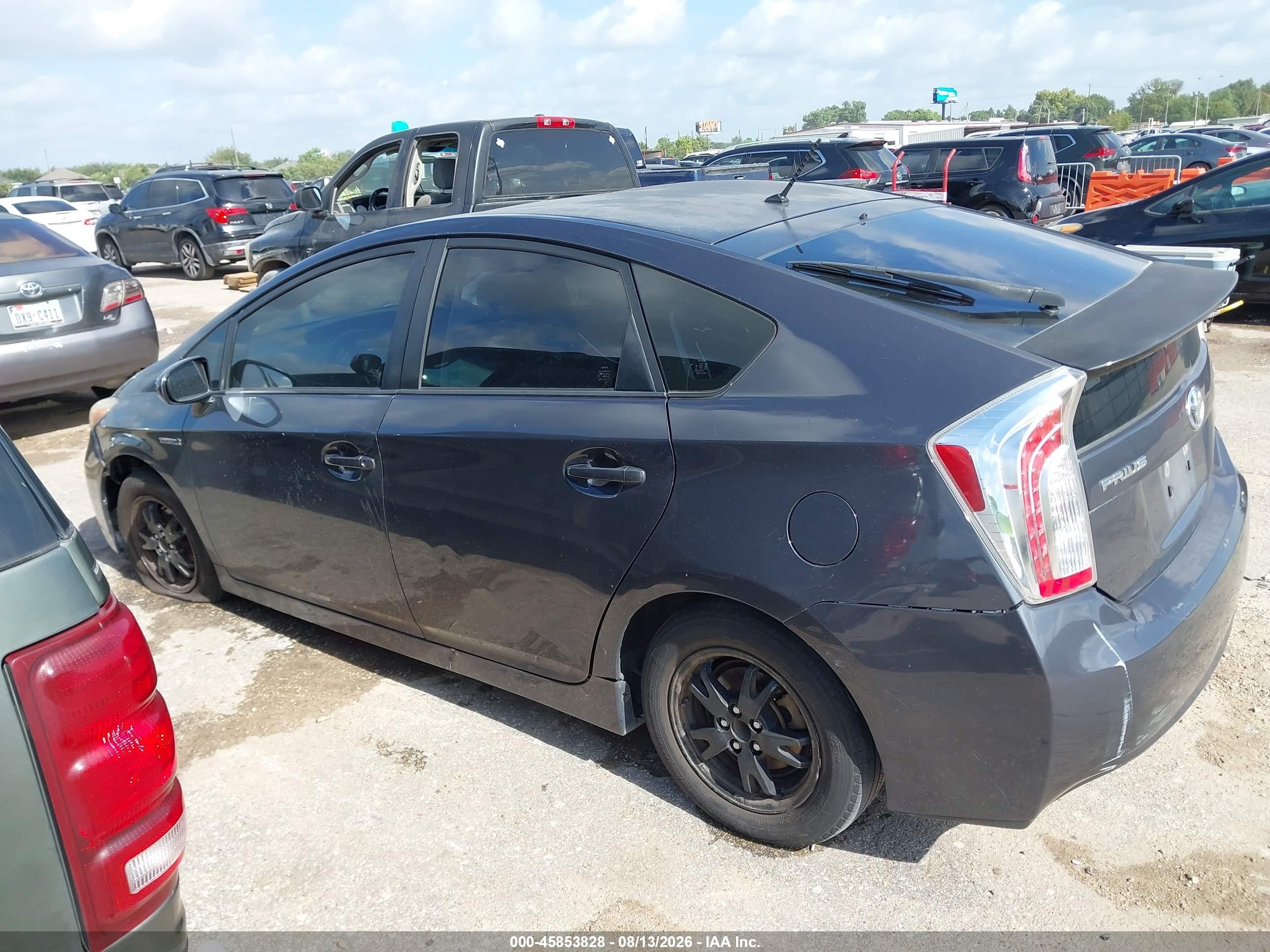 2015 Toyota Prius Two Gray vin: JTDKN3DU5F1918385