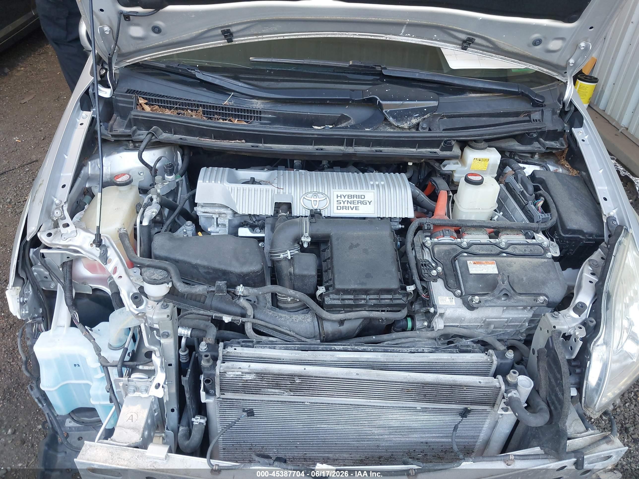 2015 Toyota Prius   Silver vin: JTDKN3DU5F1934358