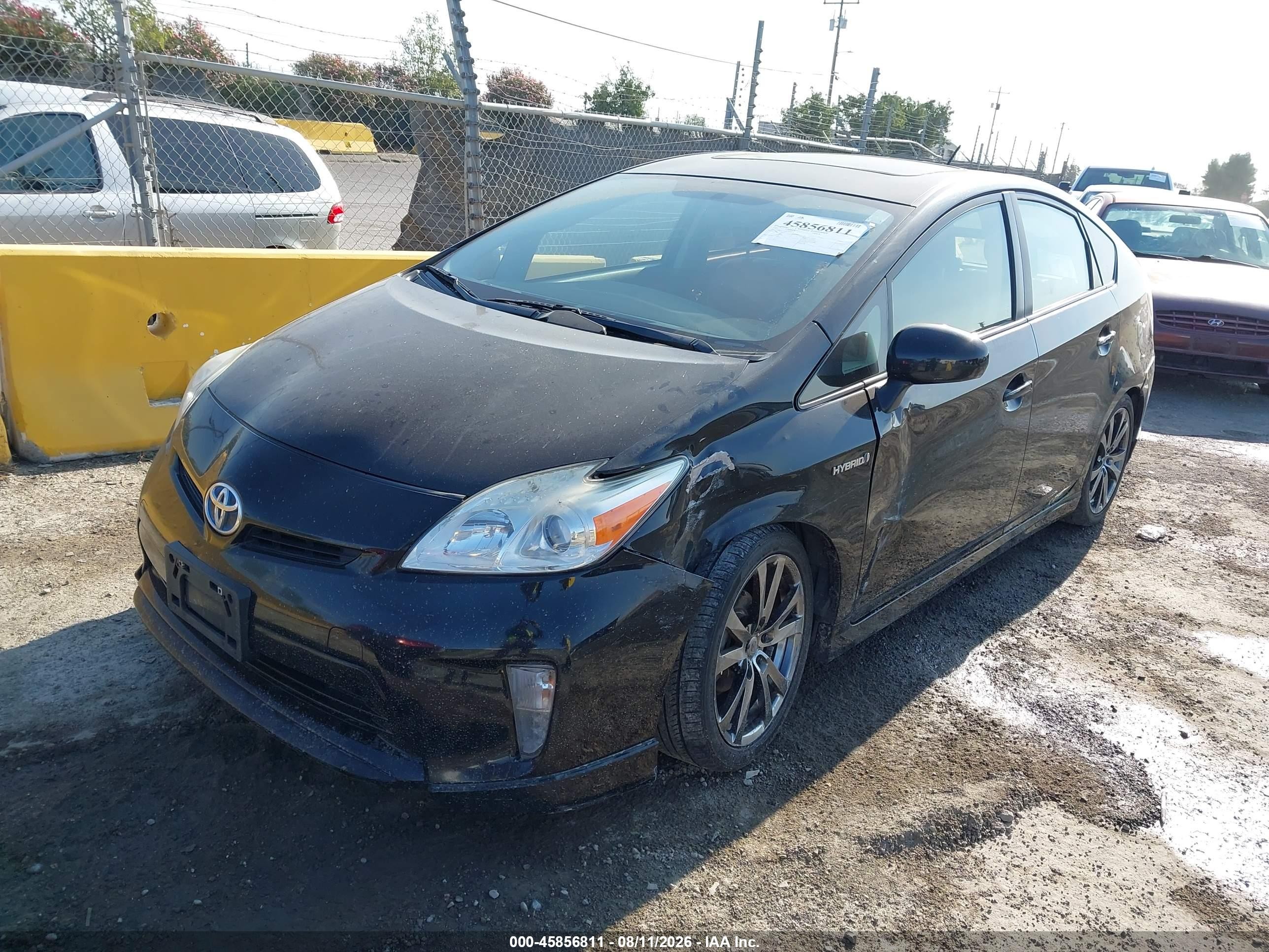 2015 Toyota Prius Three Black vin: JTDKN3DU5F1934974