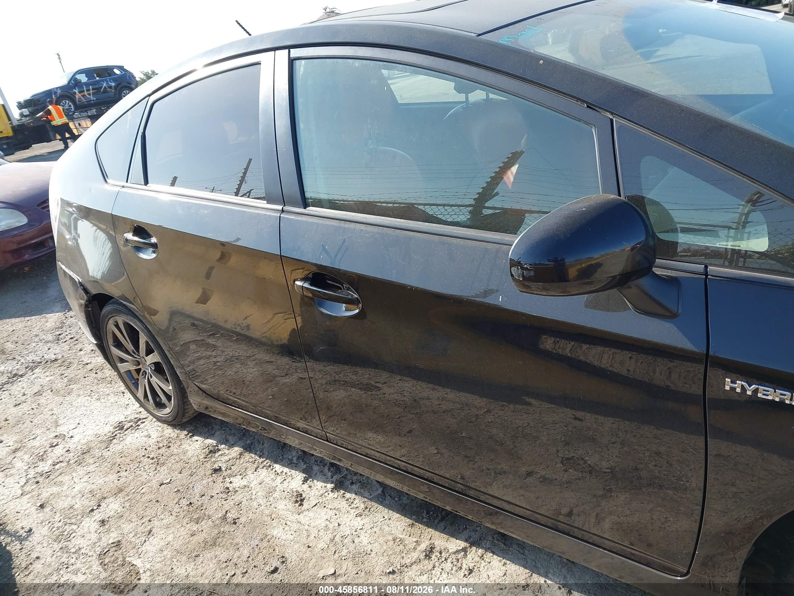 2015 Toyota Prius Three Black vin: JTDKN3DU5F1934974