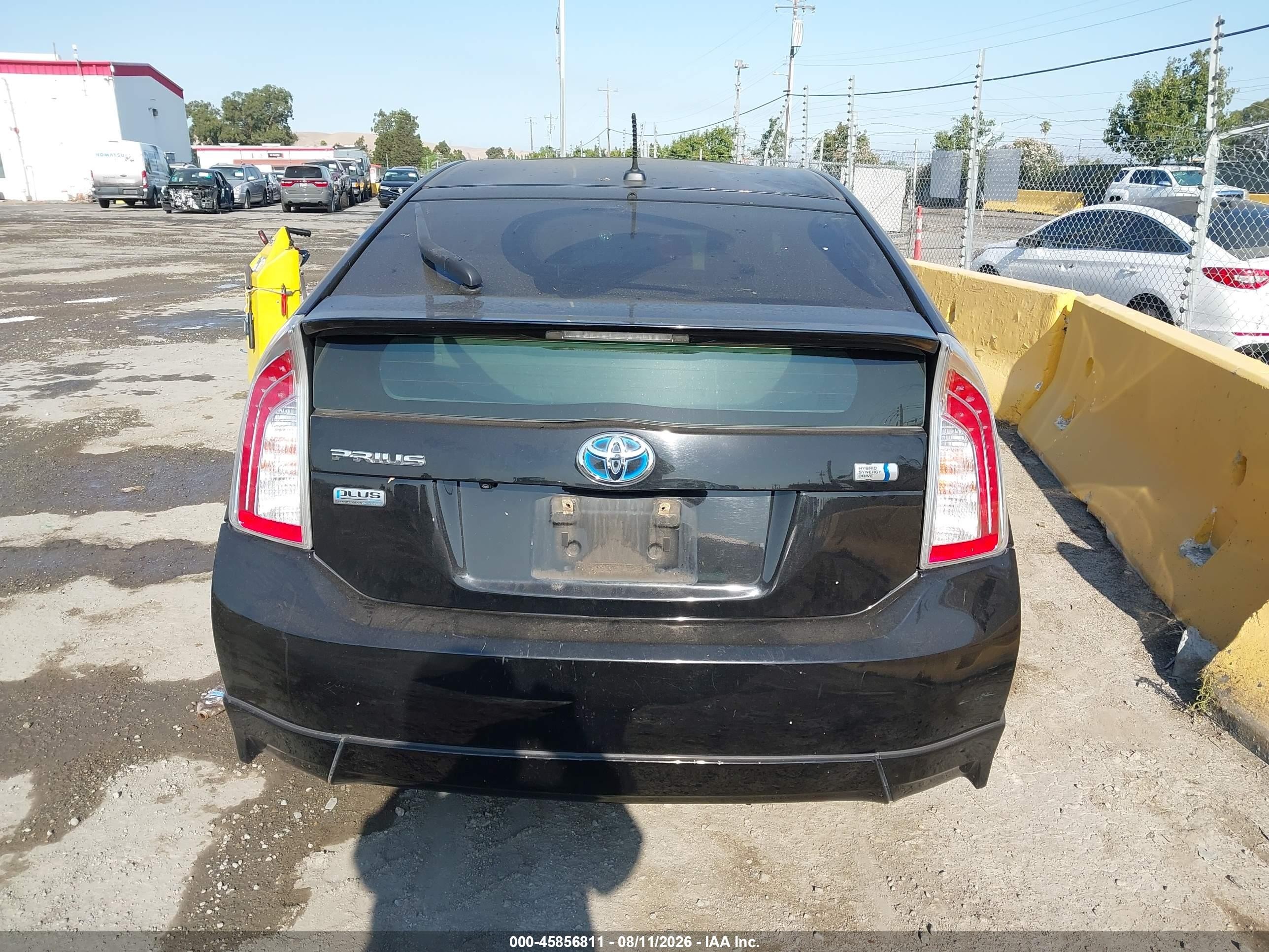 2015 Toyota Prius Three Black vin: JTDKN3DU5F1934974