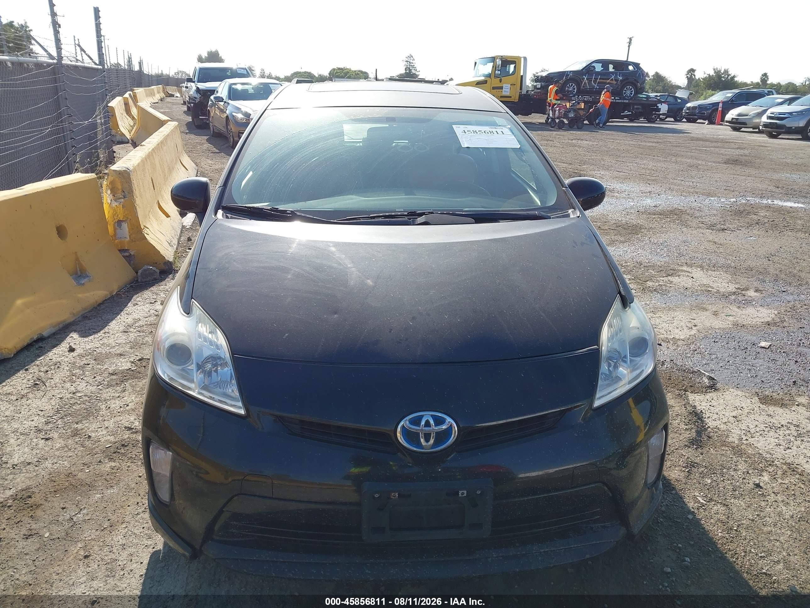 2015 Toyota Prius Three Black vin: JTDKN3DU5F1934974