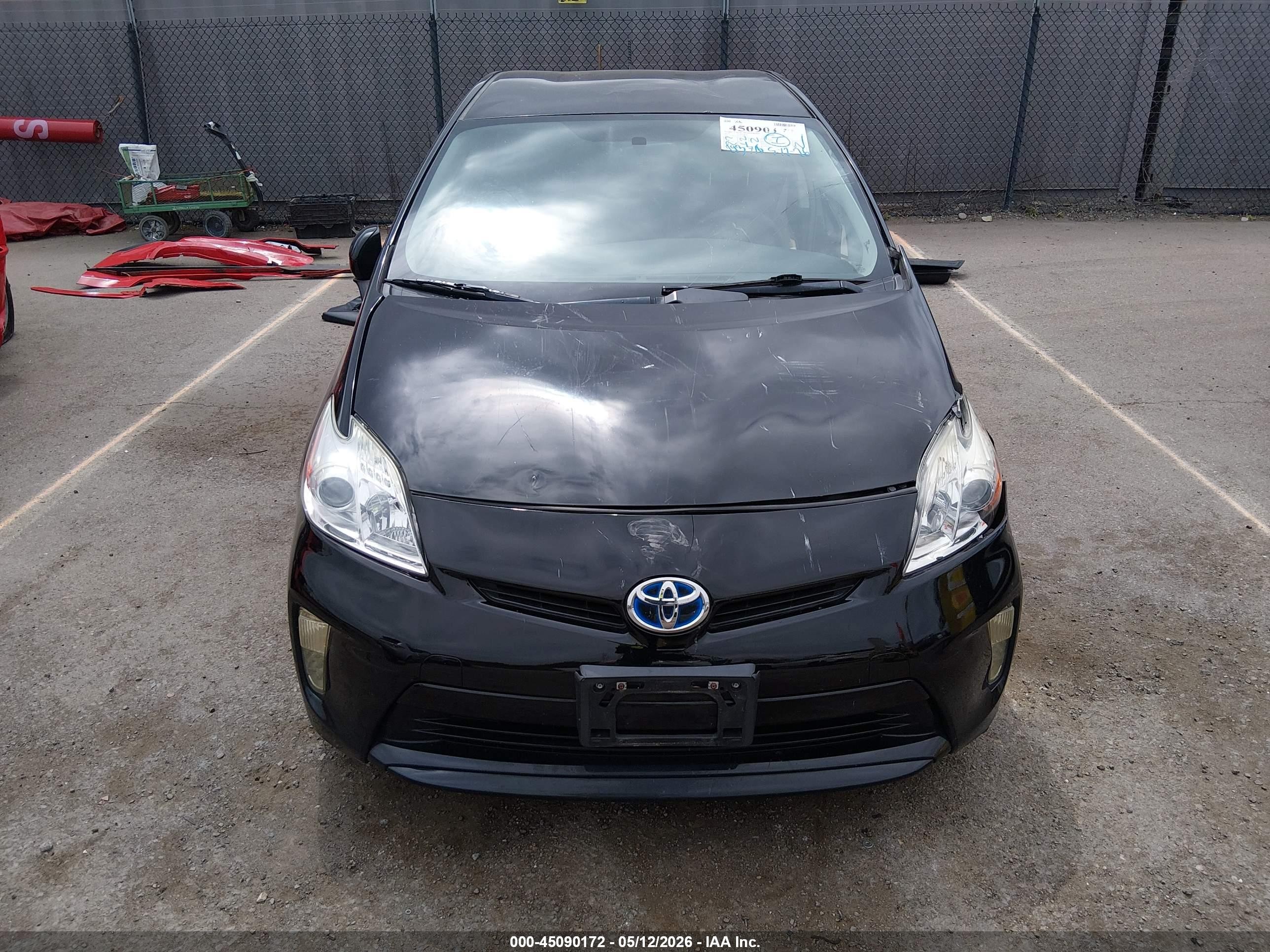 2015 Toyota Prius Two Черный vin: JTDKN3DU5F1967618