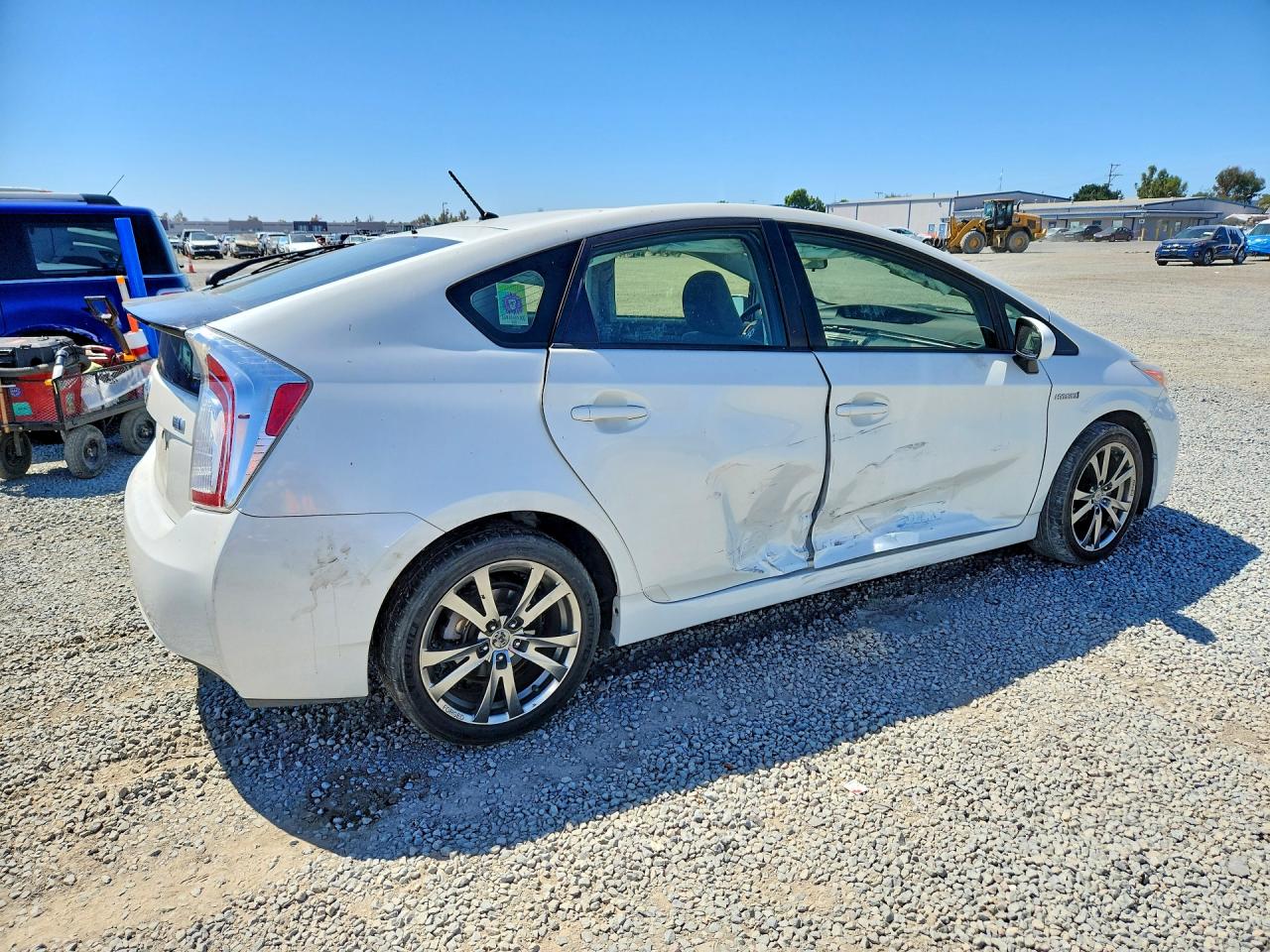 2015 Toyota Prius Two White vin: JTDKN3DU5F1979557