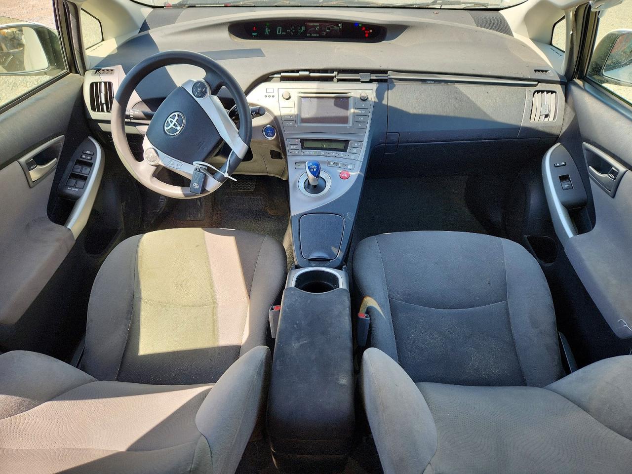 2015 Toyota Prius Two White vin: JTDKN3DU5F1979557