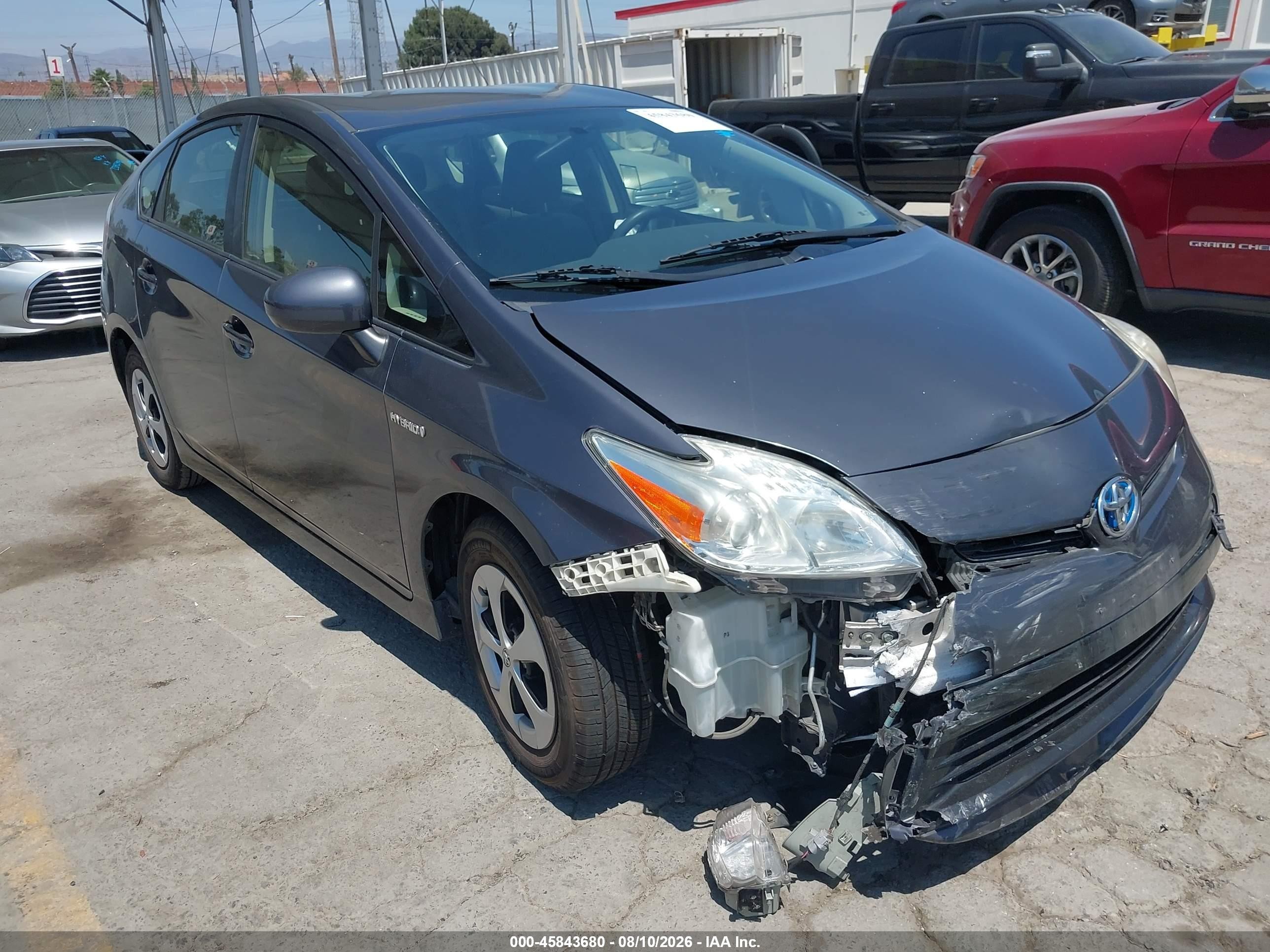 2015 Toyota Prius Two Gray vin: JTDKN3DU5F2000758