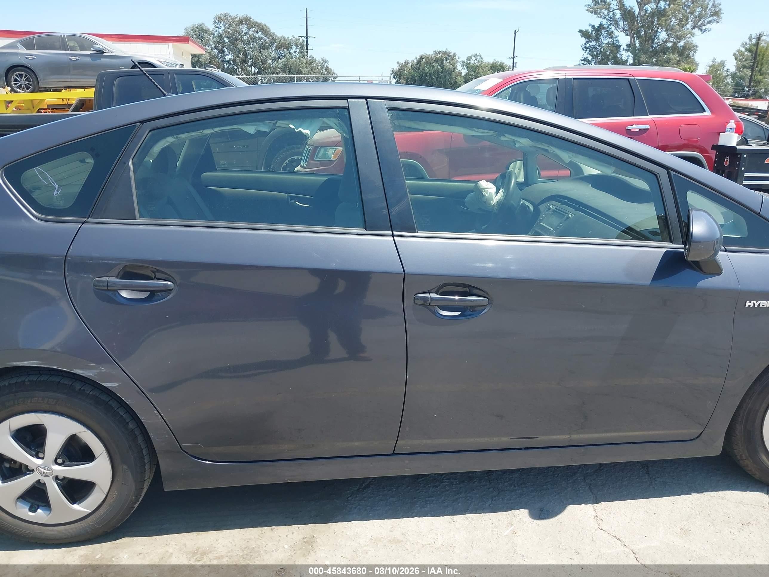 2015 Toyota Prius Two Gray vin: JTDKN3DU5F2000758