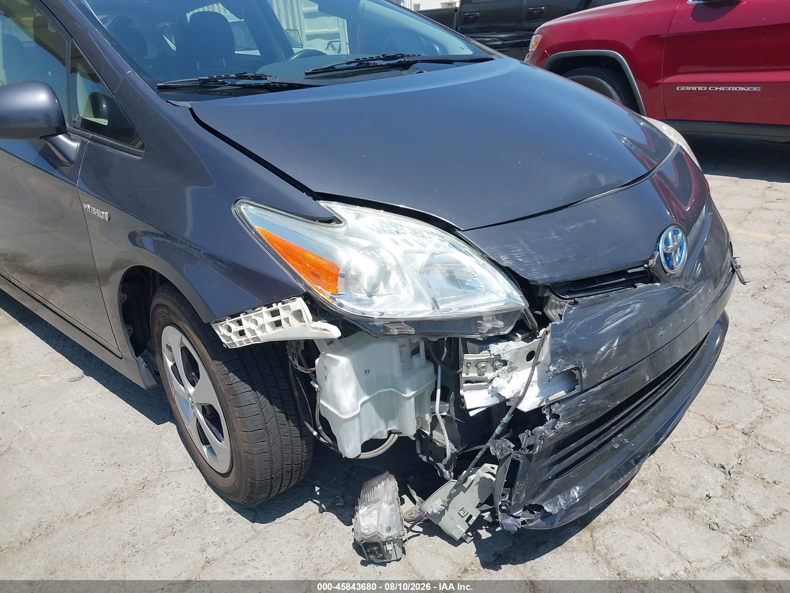 2015 Toyota Prius Two Gray vin: JTDKN3DU5F2000758