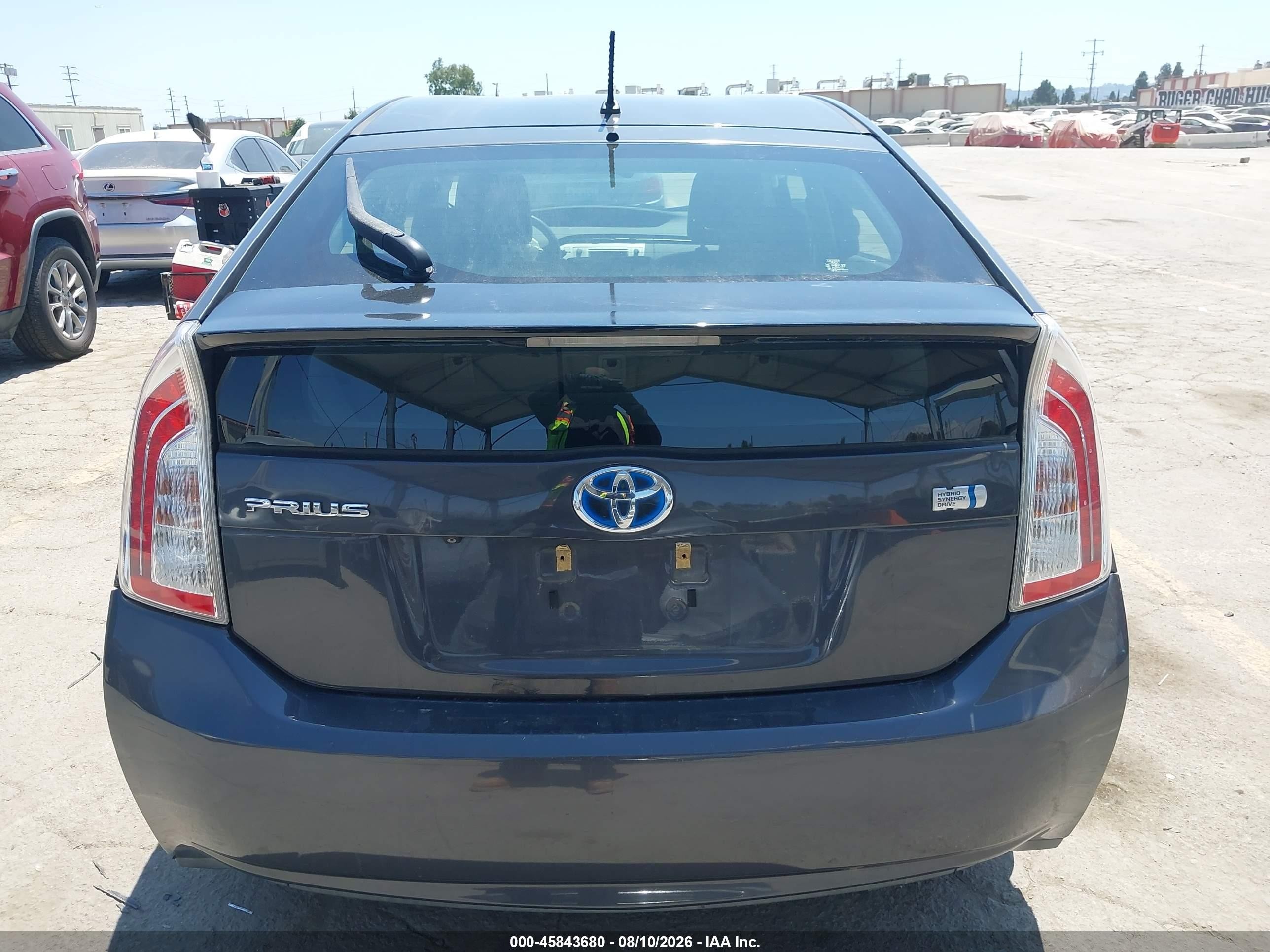 2015 Toyota Prius Two Gray vin: JTDKN3DU5F2000758
