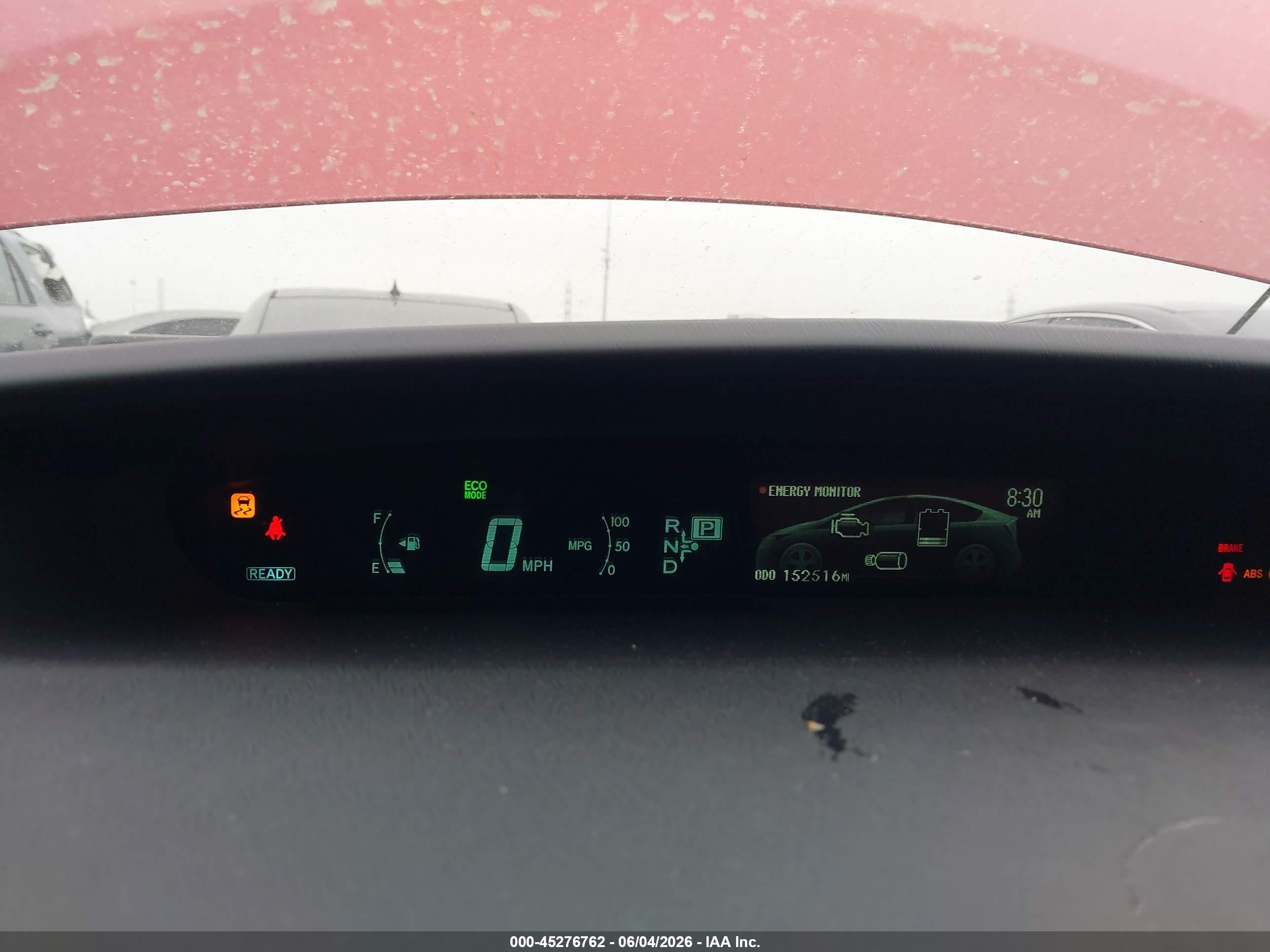 2015 Toyota Prius Two Красный vin: JTDKN3DU5F2002834