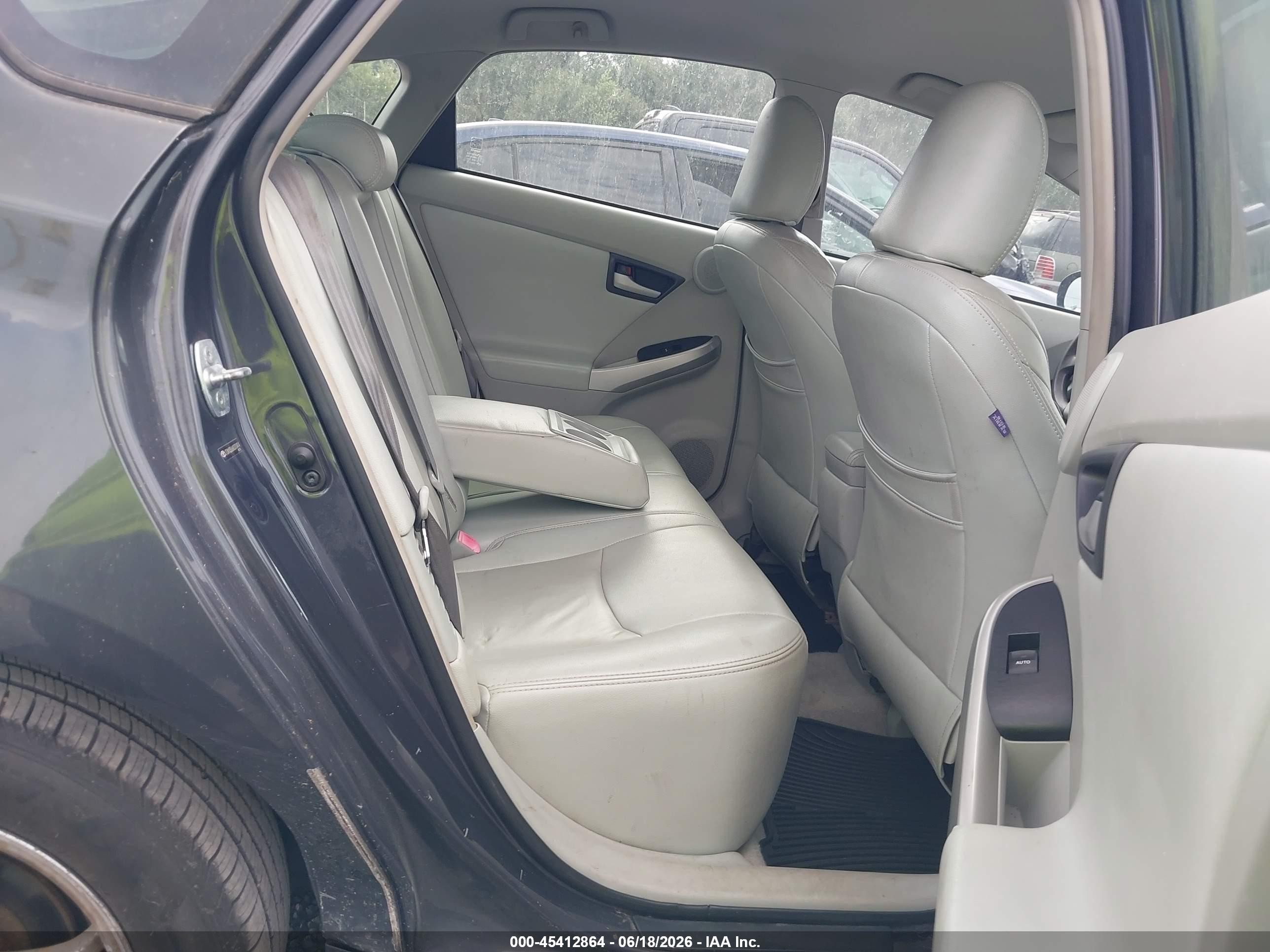 2010 Toyota Prius Iii Gray vin: JTDKN3DU6A0010414