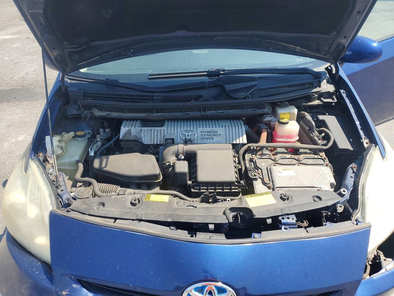 2010 Toyota Prius Ii Blue vin: JTDKN3DU6A0022899