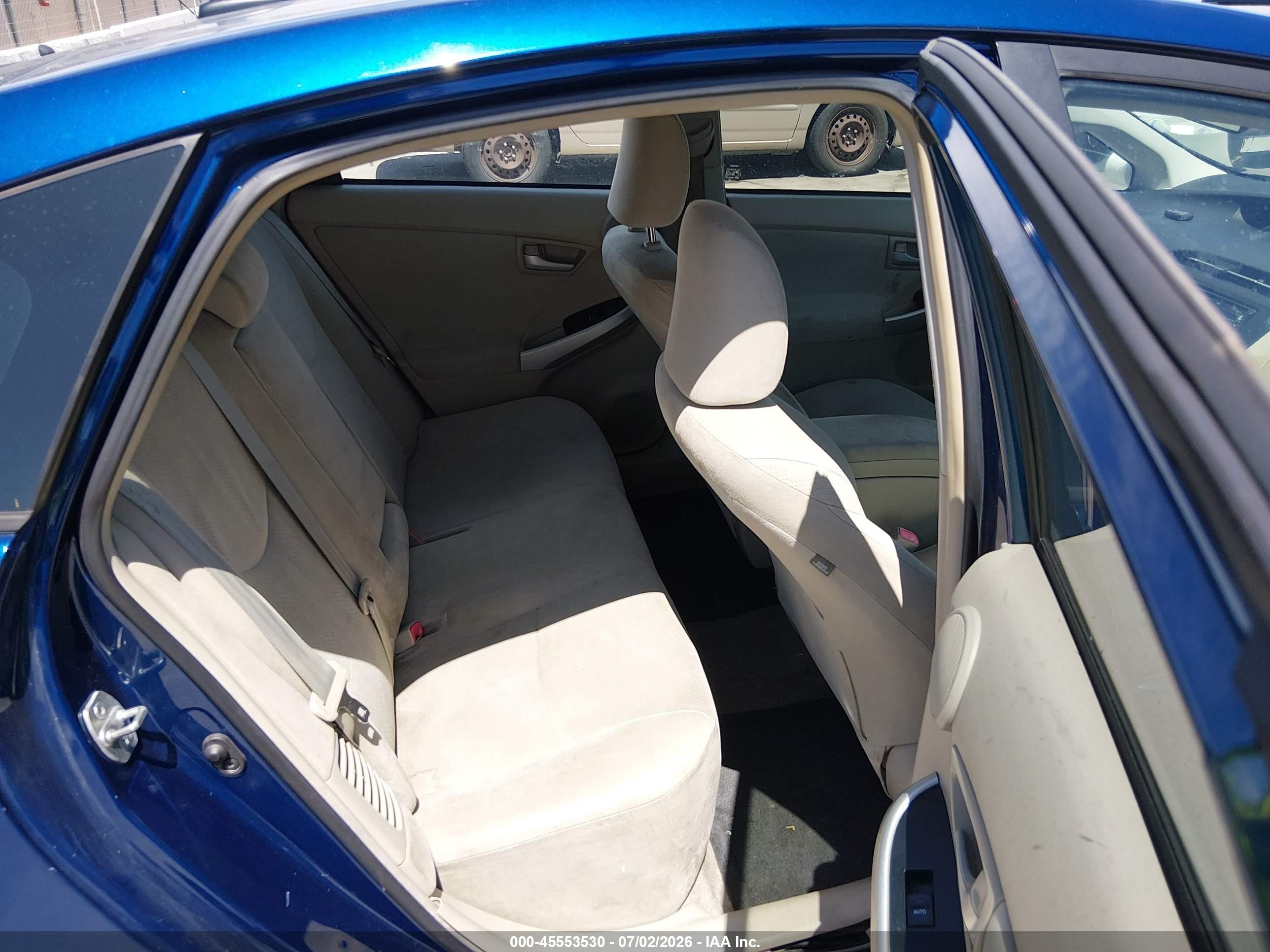 2010 Toyota Prius Iii Синий vin: JTDKN3DU6A0029657