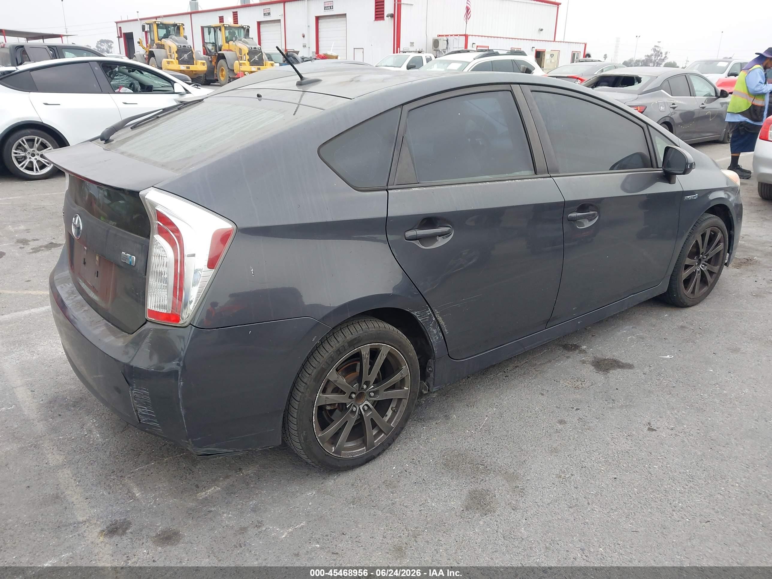 2010 Toyota Prius Iii Gray vin: JTDKN3DU6A0033191