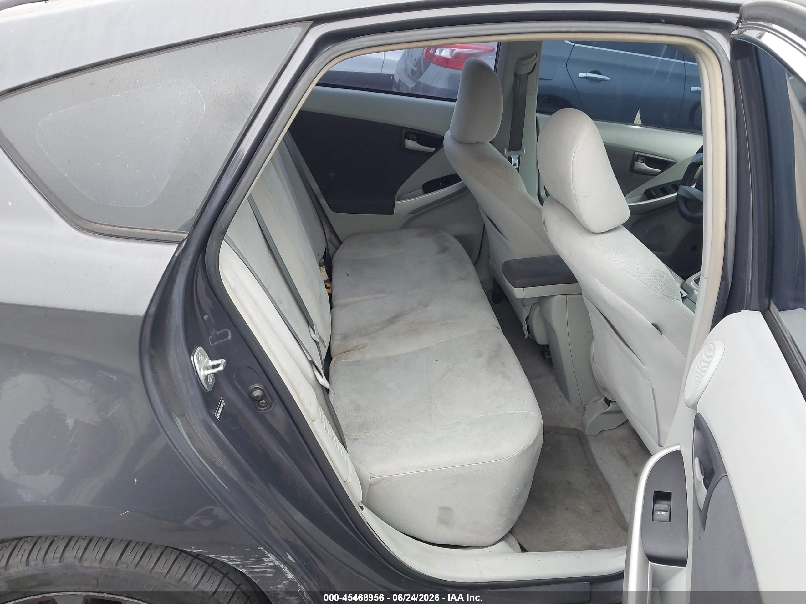 2010 Toyota Prius Iii Gray vin: JTDKN3DU6A0033191