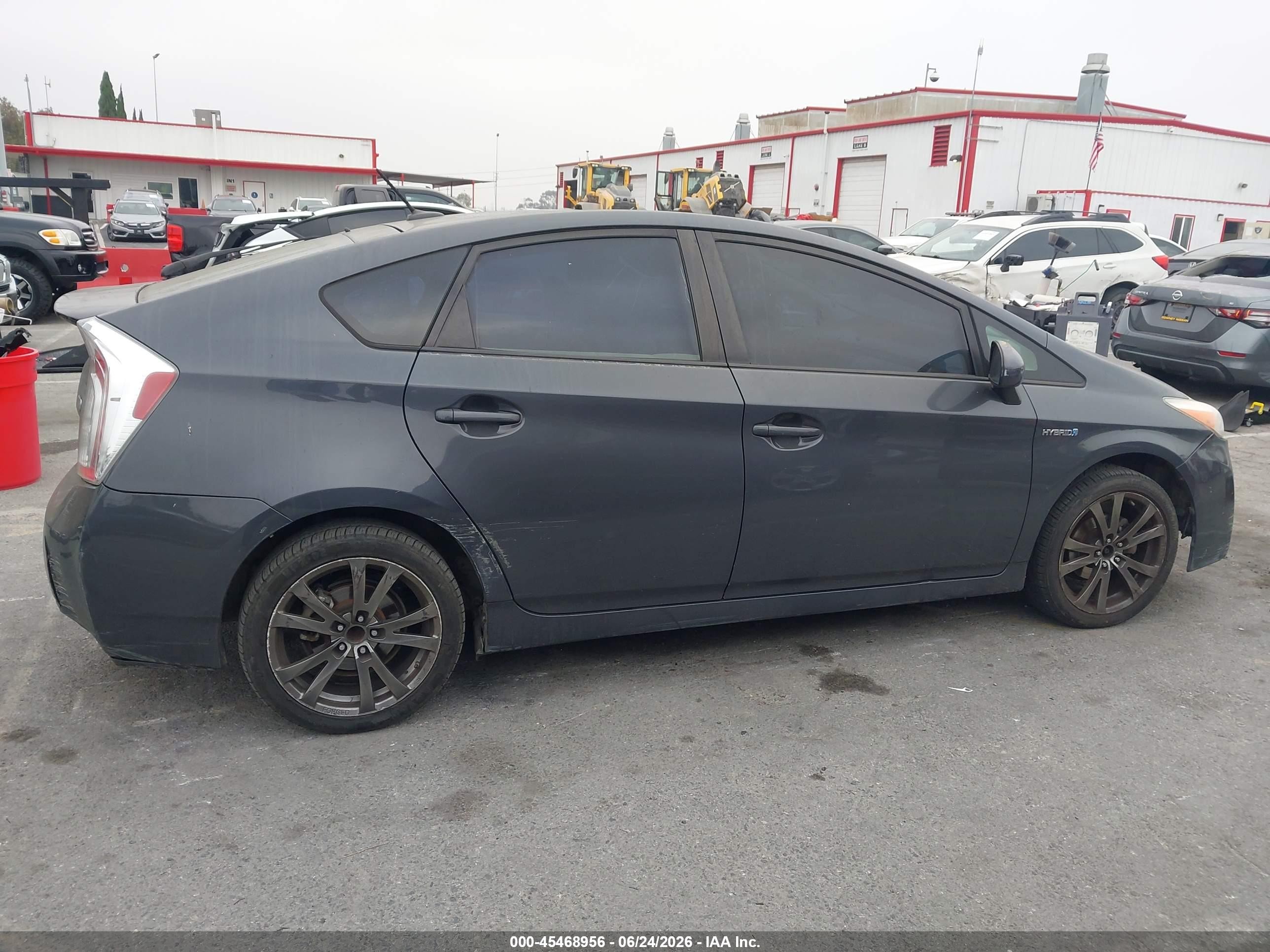 2010 Toyota Prius Iii Gray vin: JTDKN3DU6A0033191