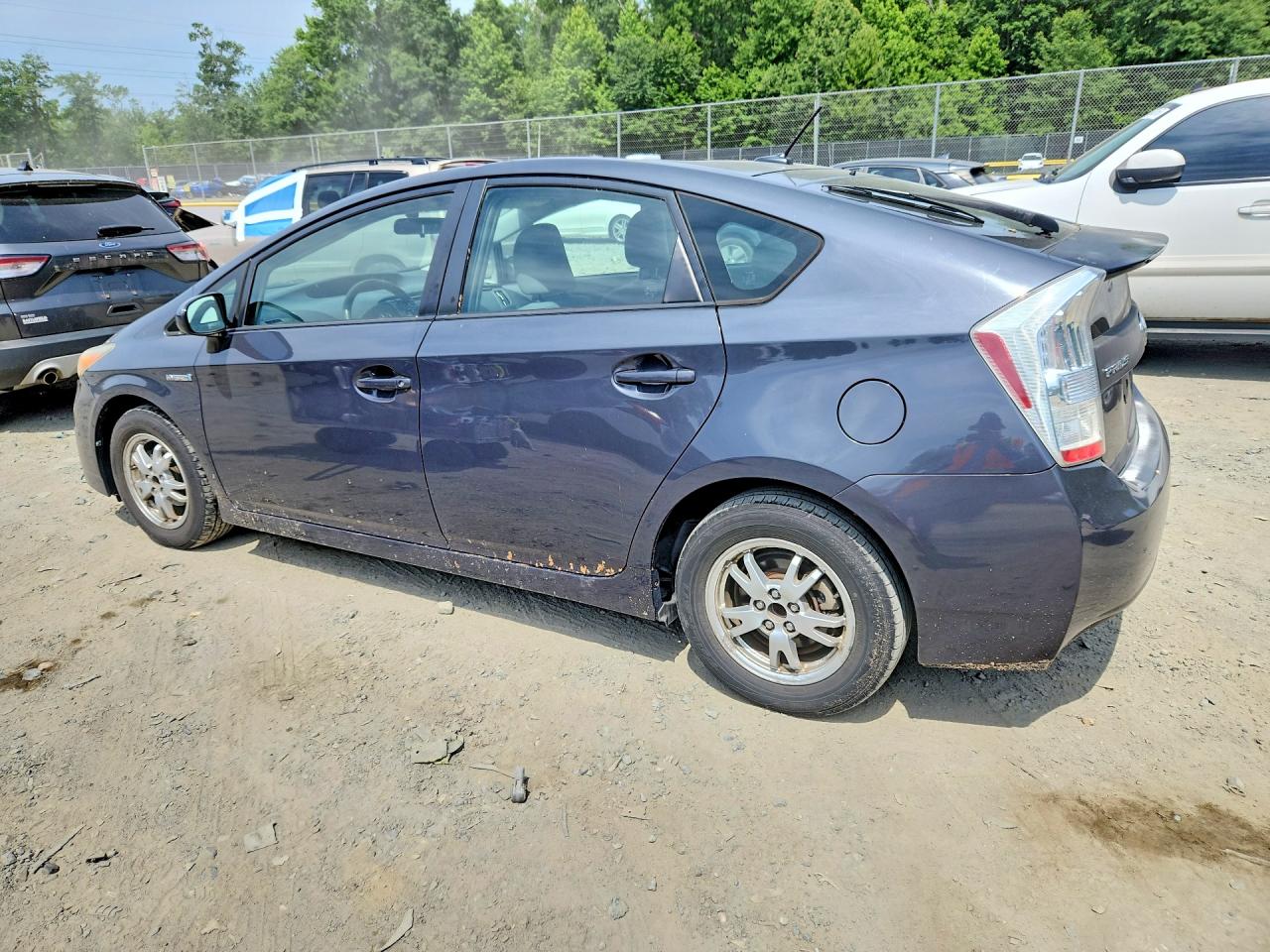 2010 Toyota Prius Ii Серый vin: JTDKN3DU6A0035720