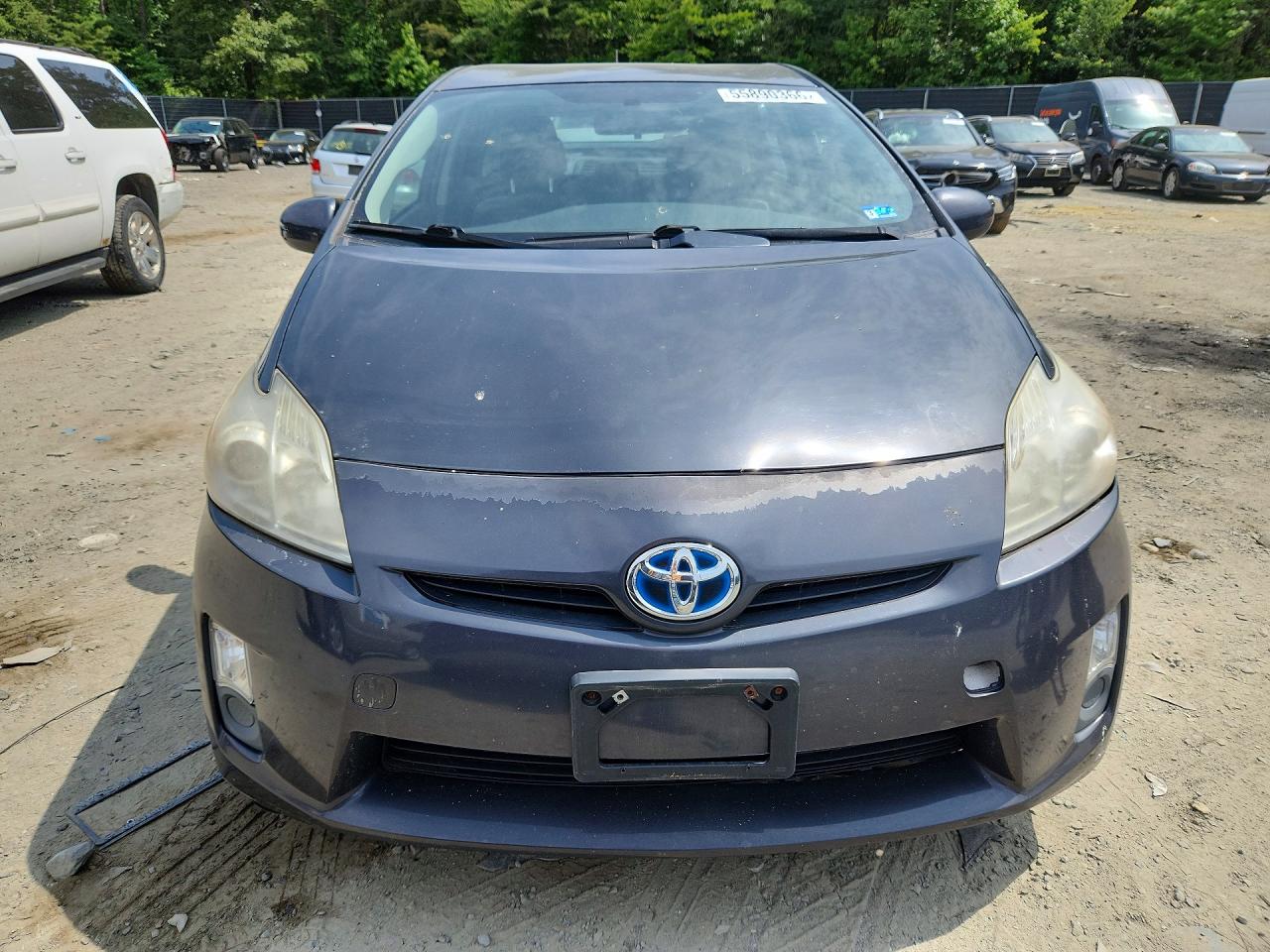 2010 Toyota Prius Ii Серый vin: JTDKN3DU6A0035720