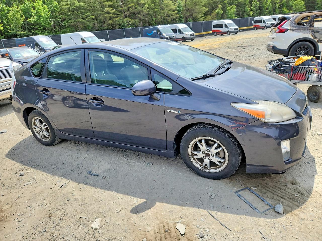2010 Toyota Prius Ii Серый vin: JTDKN3DU6A0035720