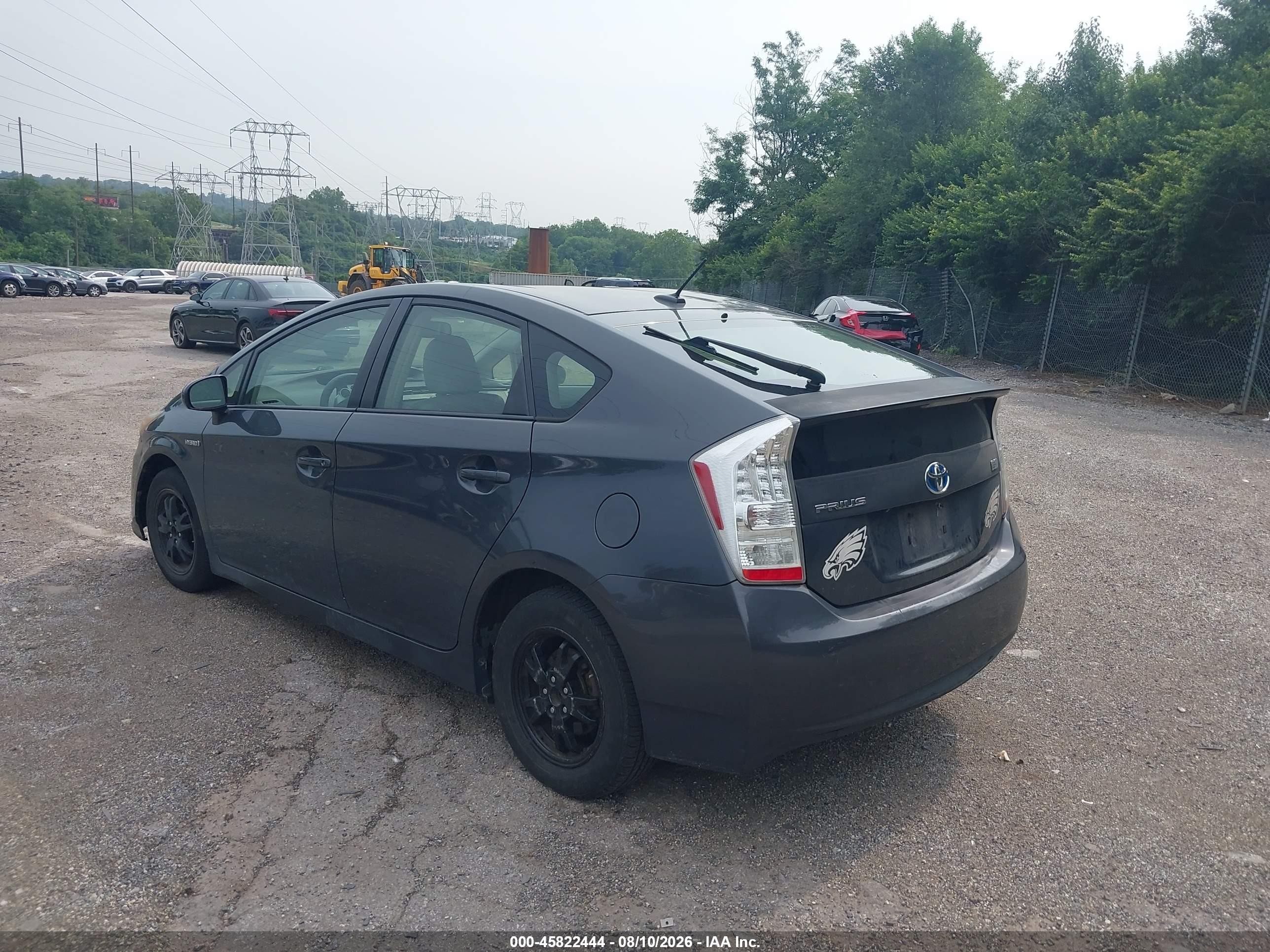 2010 Toyota Prius Iv Серый vin: JTDKN3DU6A0038424