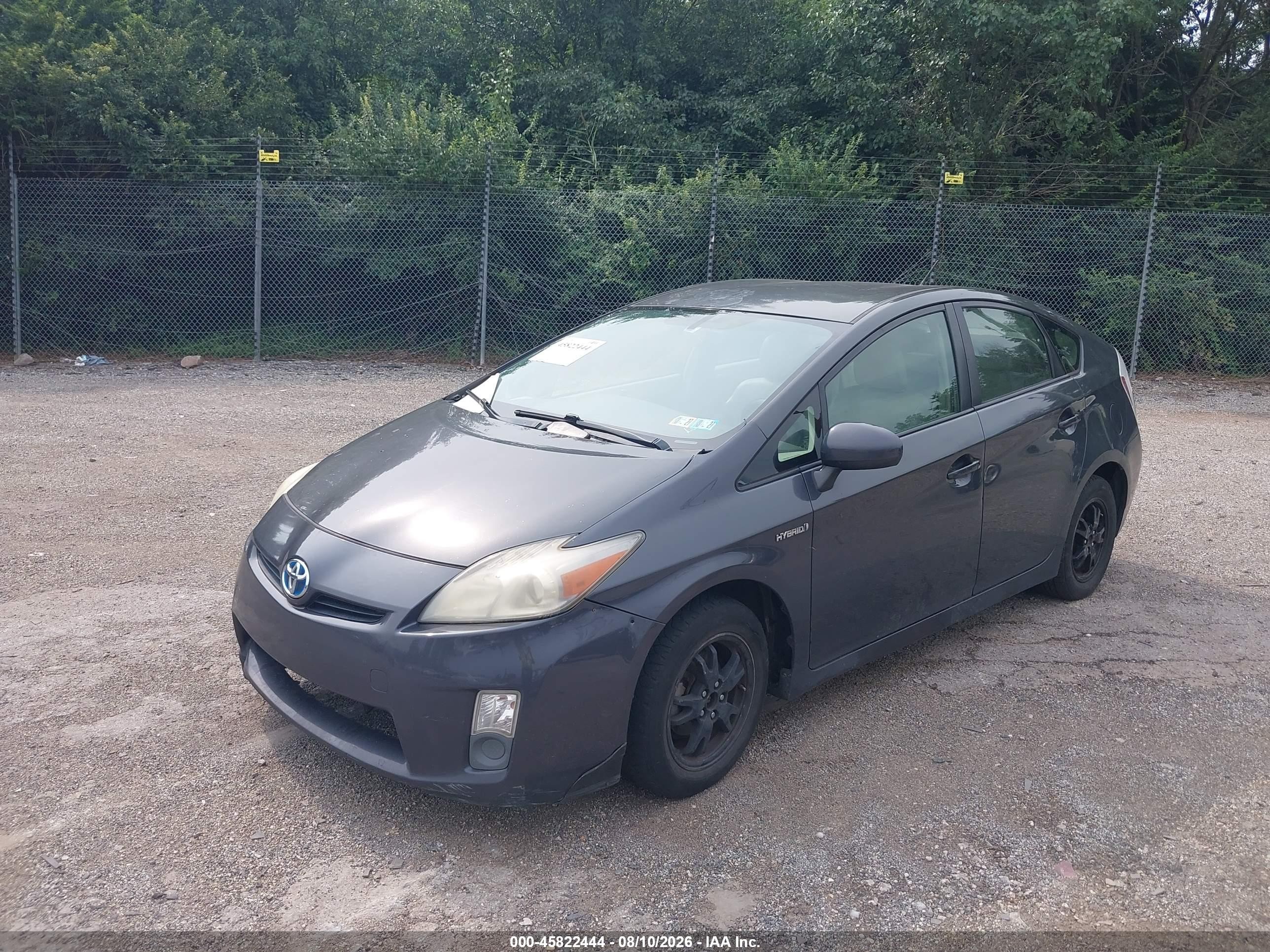 2010 Toyota Prius Iv Серый vin: JTDKN3DU6A0038424