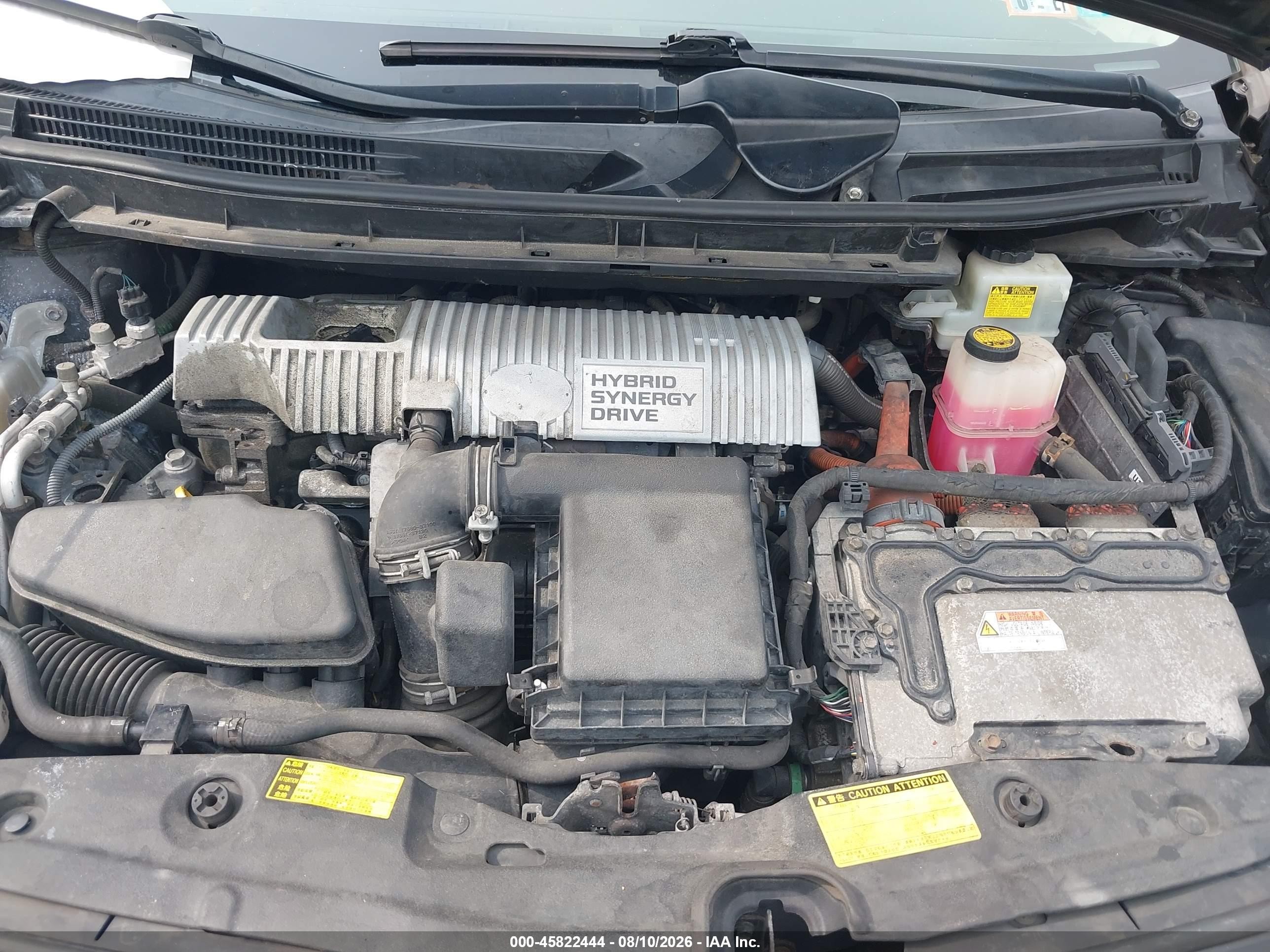 2010 Toyota Prius Iv Серый vin: JTDKN3DU6A0038424