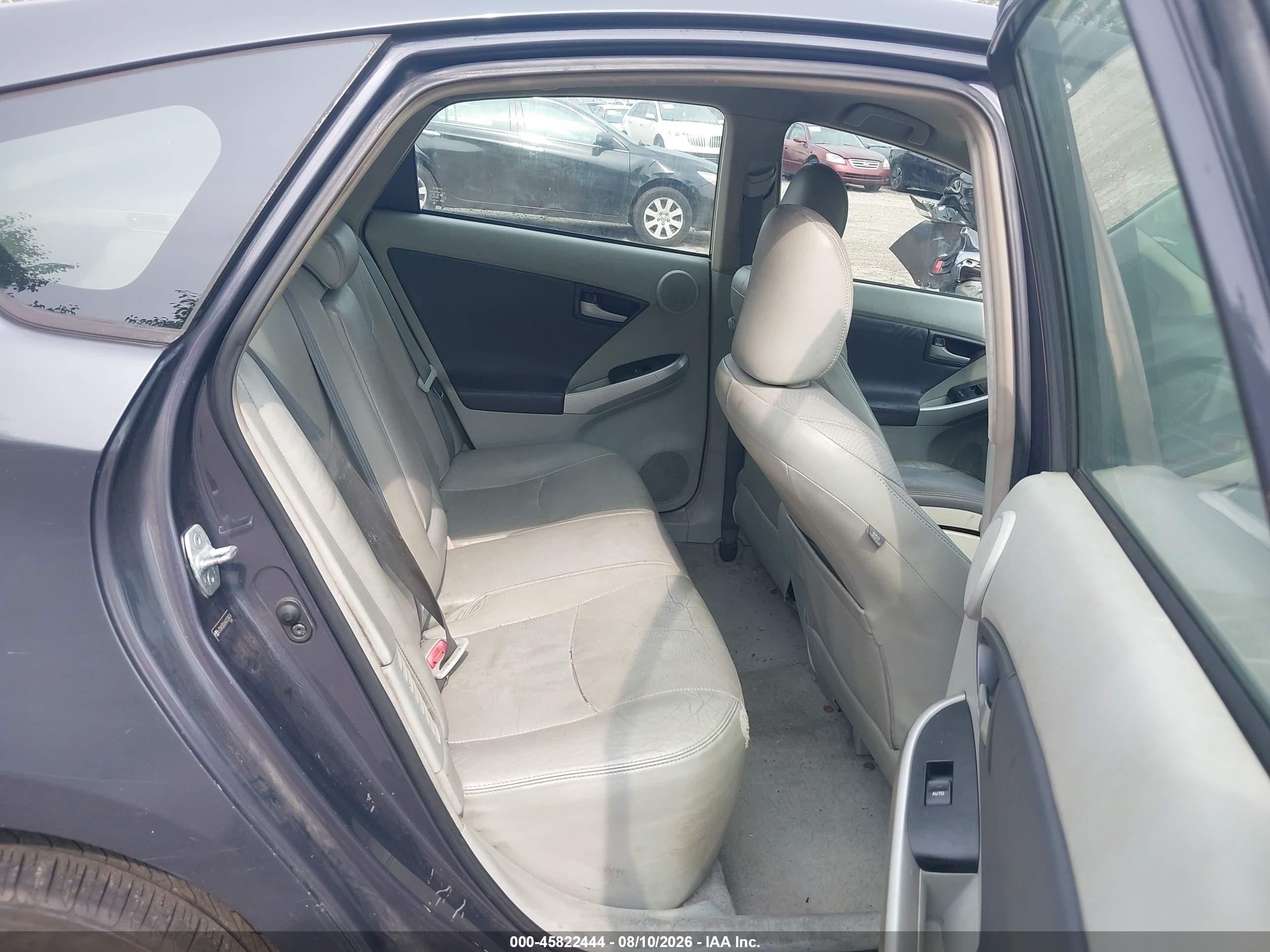 2010 Toyota Prius Iv Серый vin: JTDKN3DU6A0038424