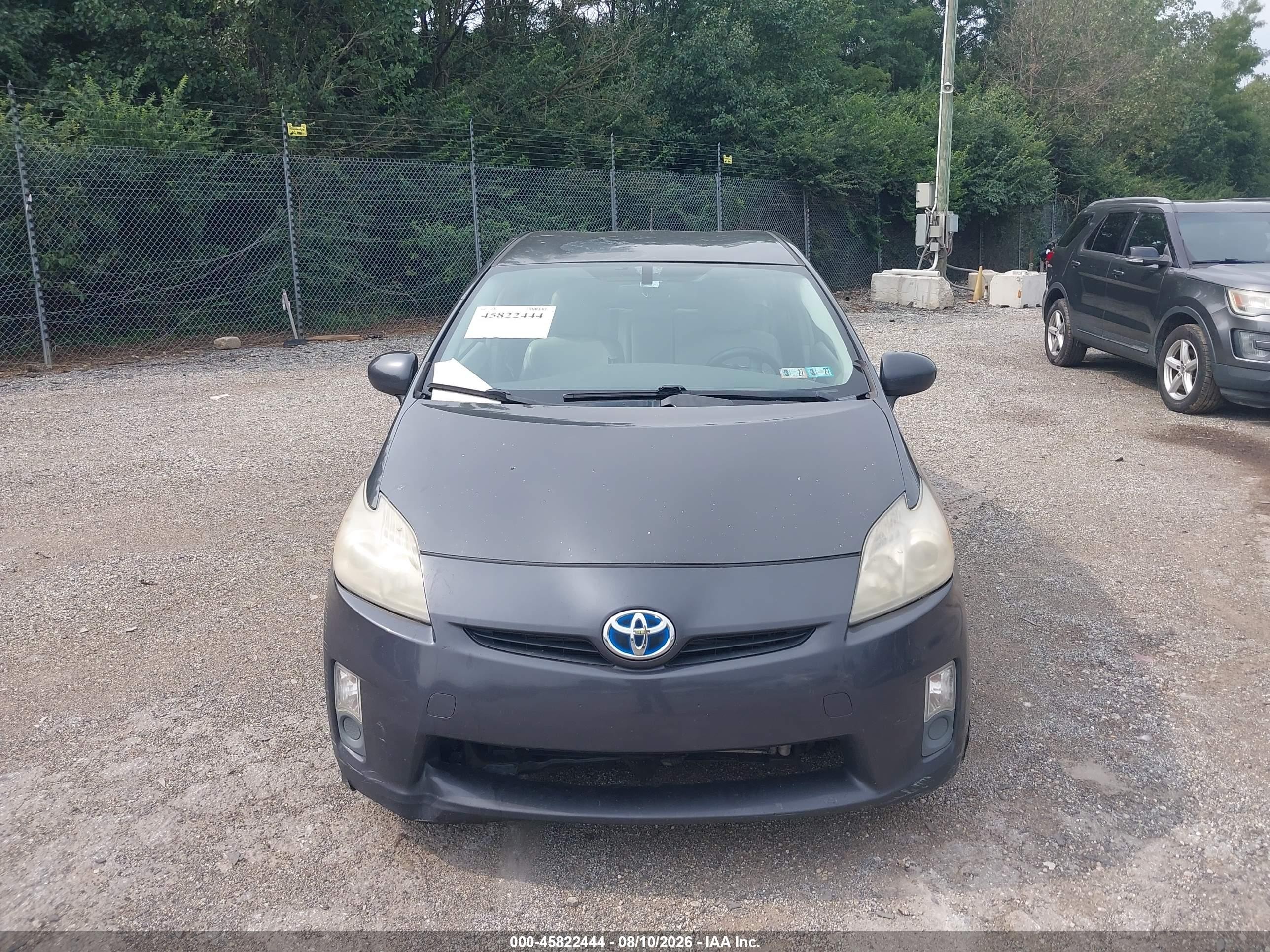 2010 Toyota Prius Iv Серый vin: JTDKN3DU6A0038424