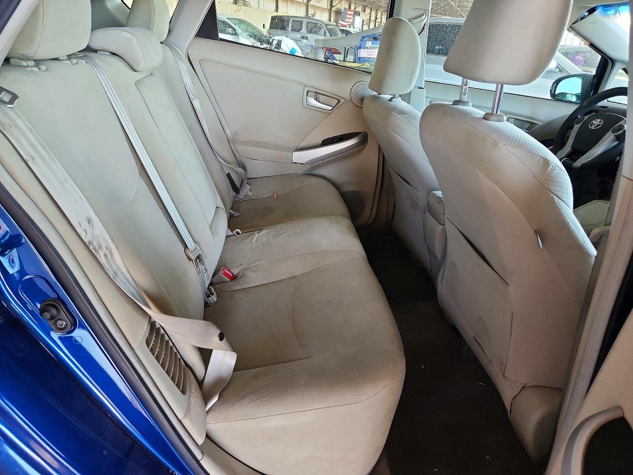 2010 Toyota Prius Iii Blue vin: JTDKN3DU6A0045390