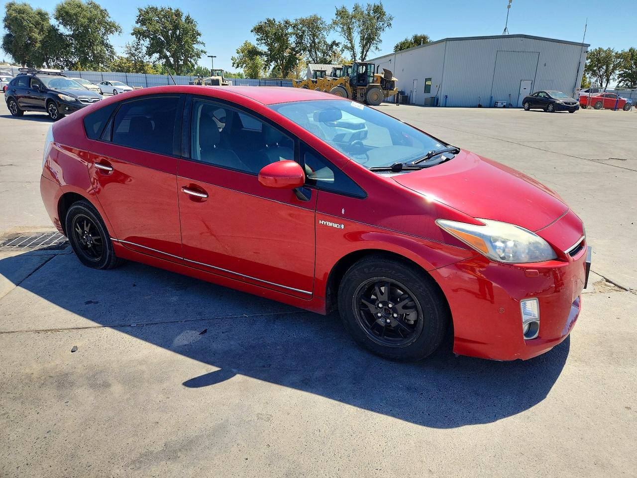 2010 Toyota Prius V Red vin: JTDKN3DU6A0045955