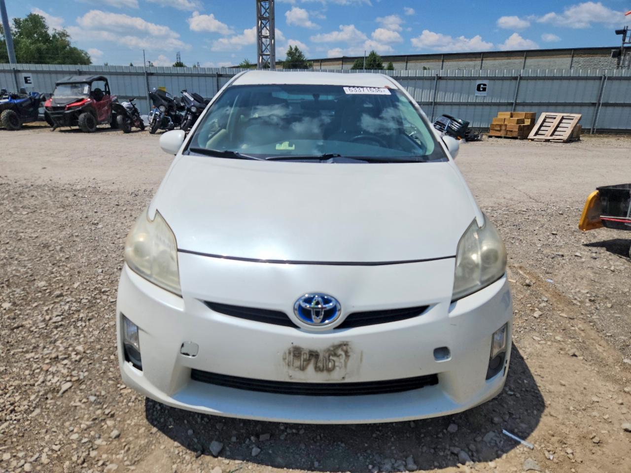 2010 Toyota Prius Iii White vin: JTDKN3DU6A0050573