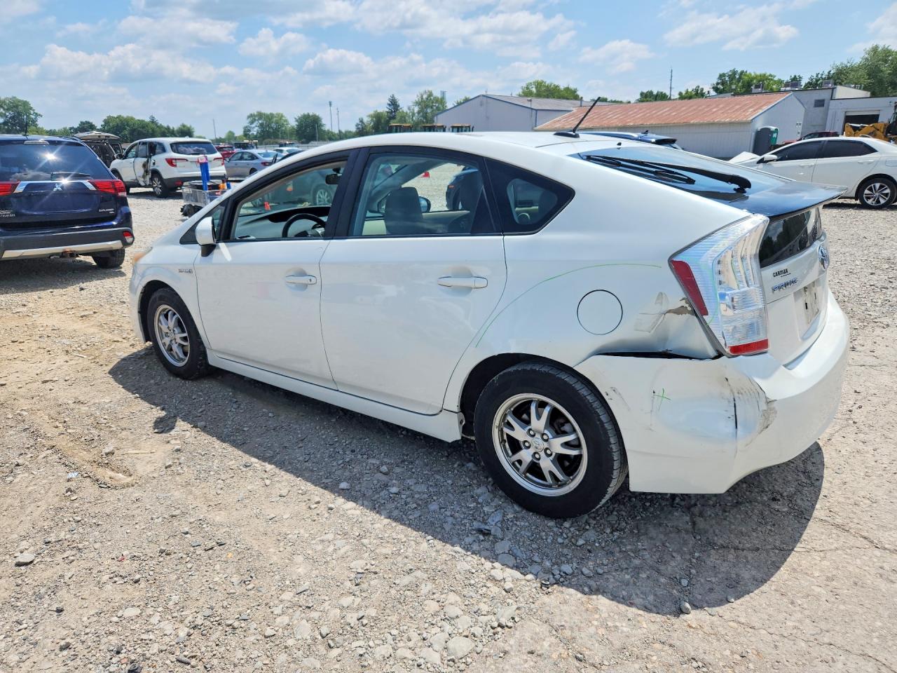 2010 Toyota Prius Iii White vin: JTDKN3DU6A0050573