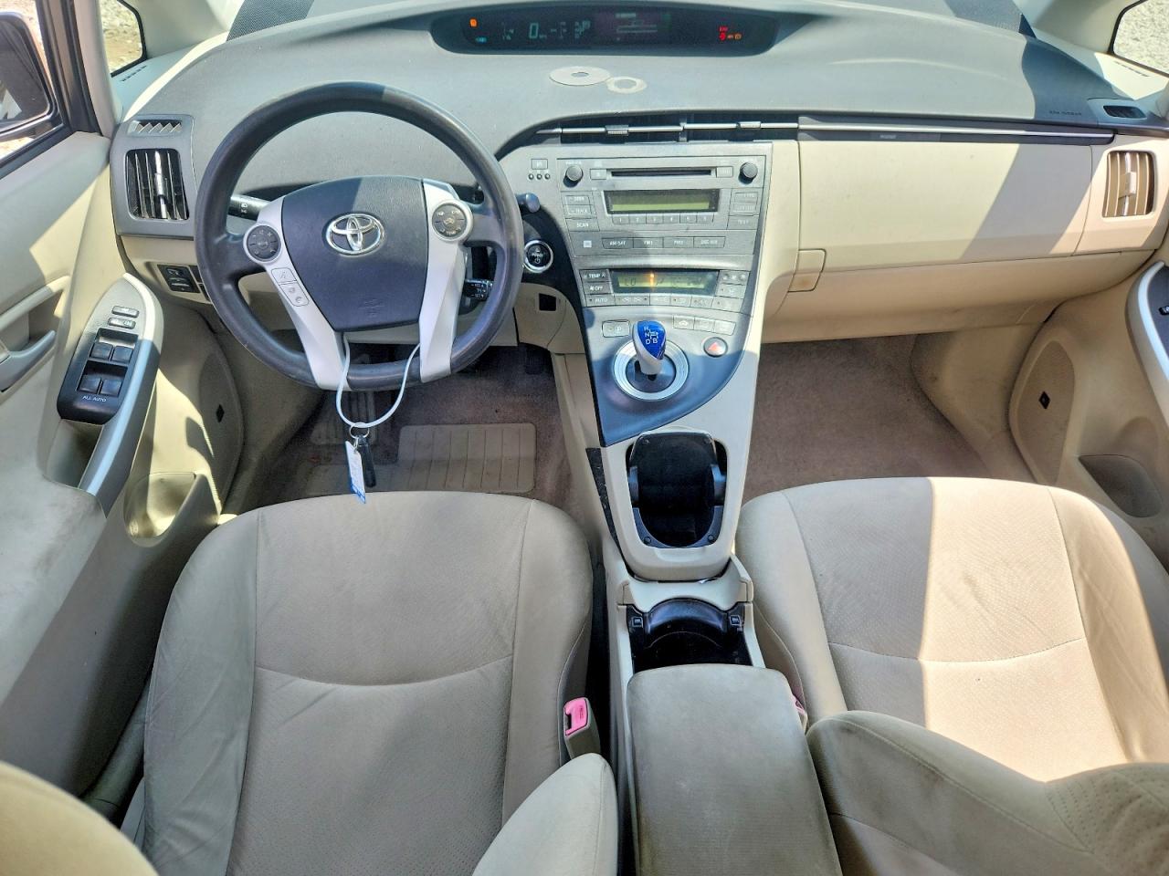 2010 Toyota Prius Iii White vin: JTDKN3DU6A0050573