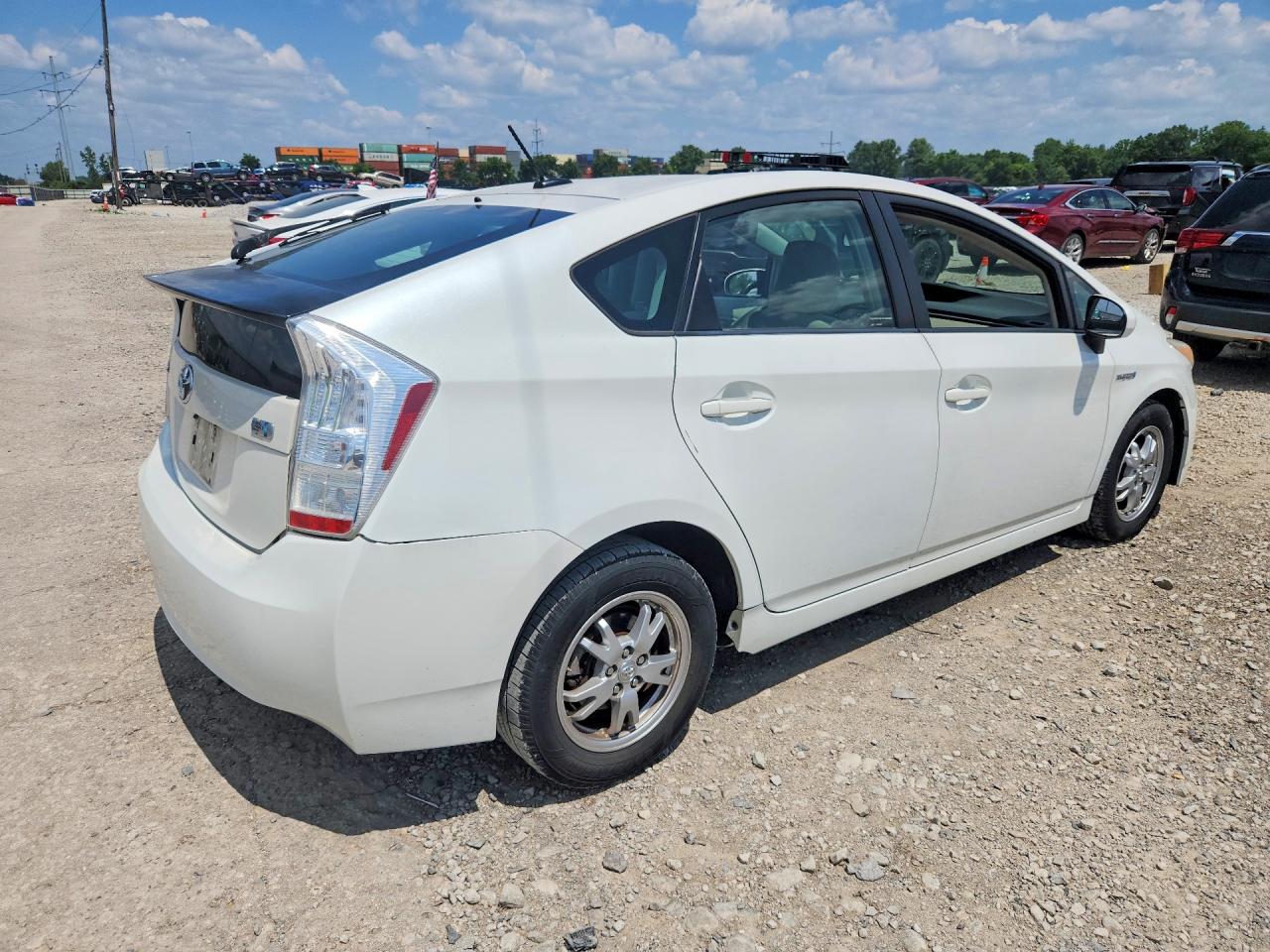 2010 Toyota Prius Iii White vin: JTDKN3DU6A0050573