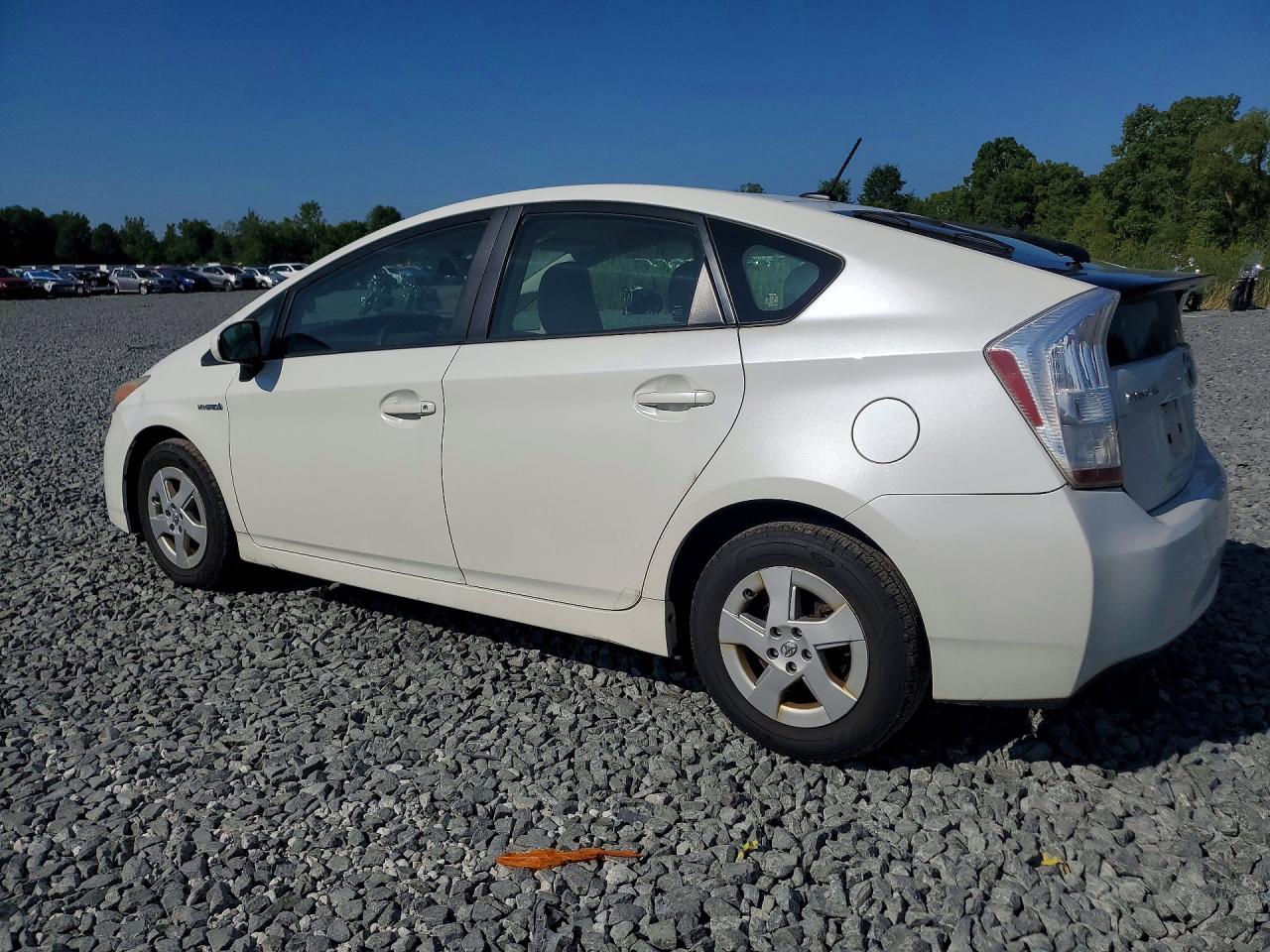 2010 Toyota Prius Iii Белый vin: JTDKN3DU6A0062884